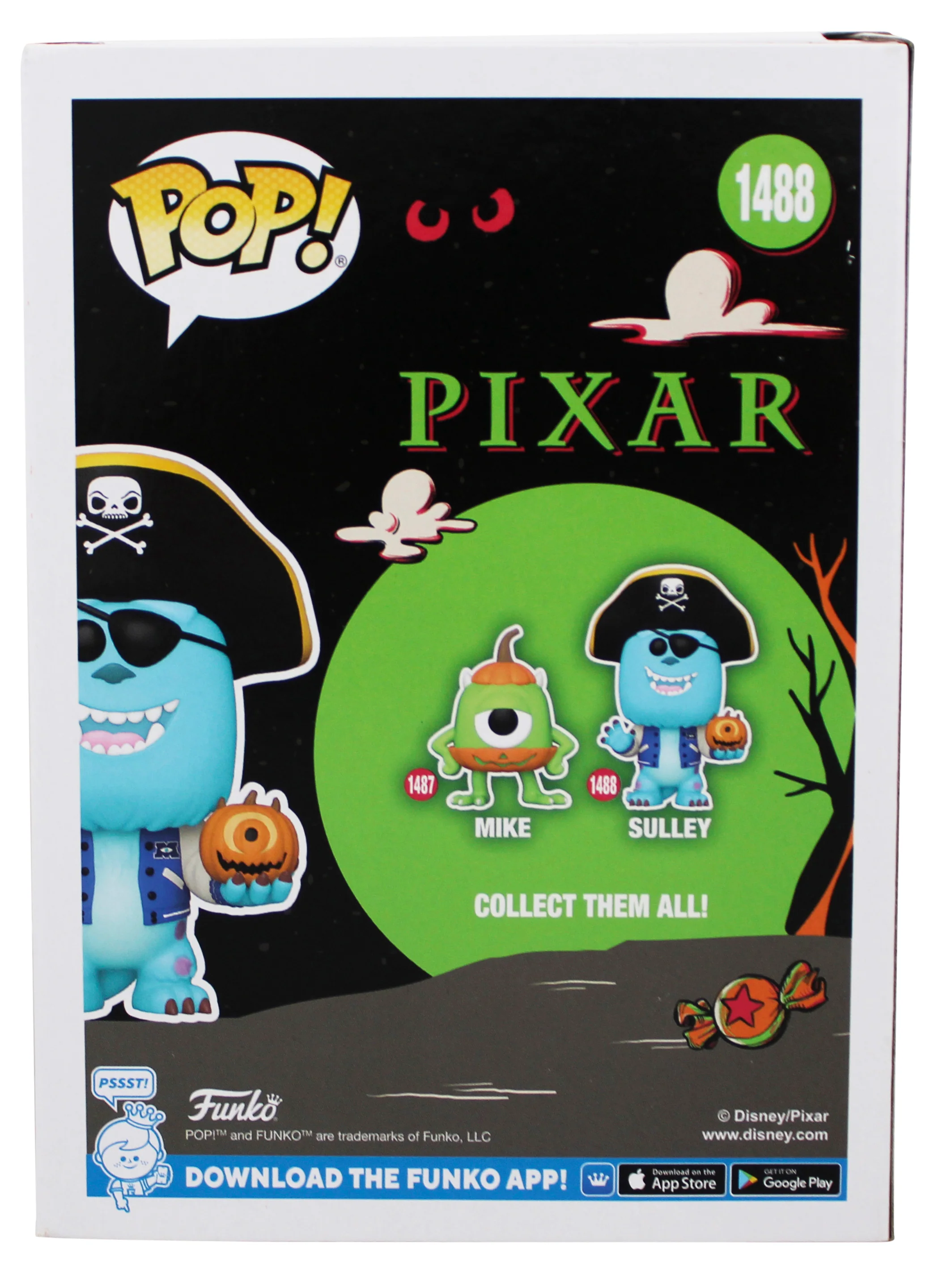 Pete Docter Monsters Inc Signed Sulley #1488 Funko Pop Vinyl Figure BAS #BU60487 - Image 5