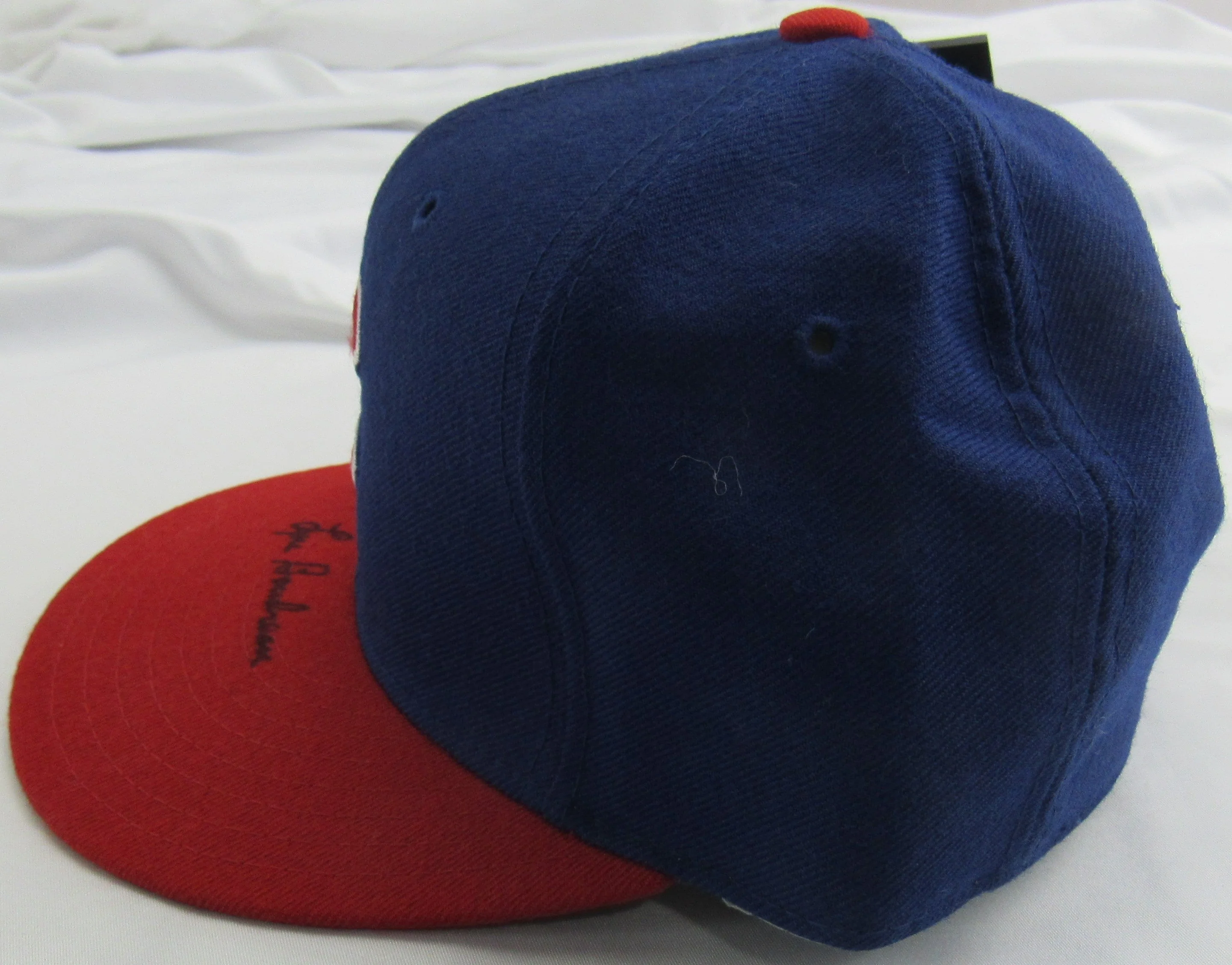 Lou Boudreau Signed Auto Hat JSA U92492 - Image 3