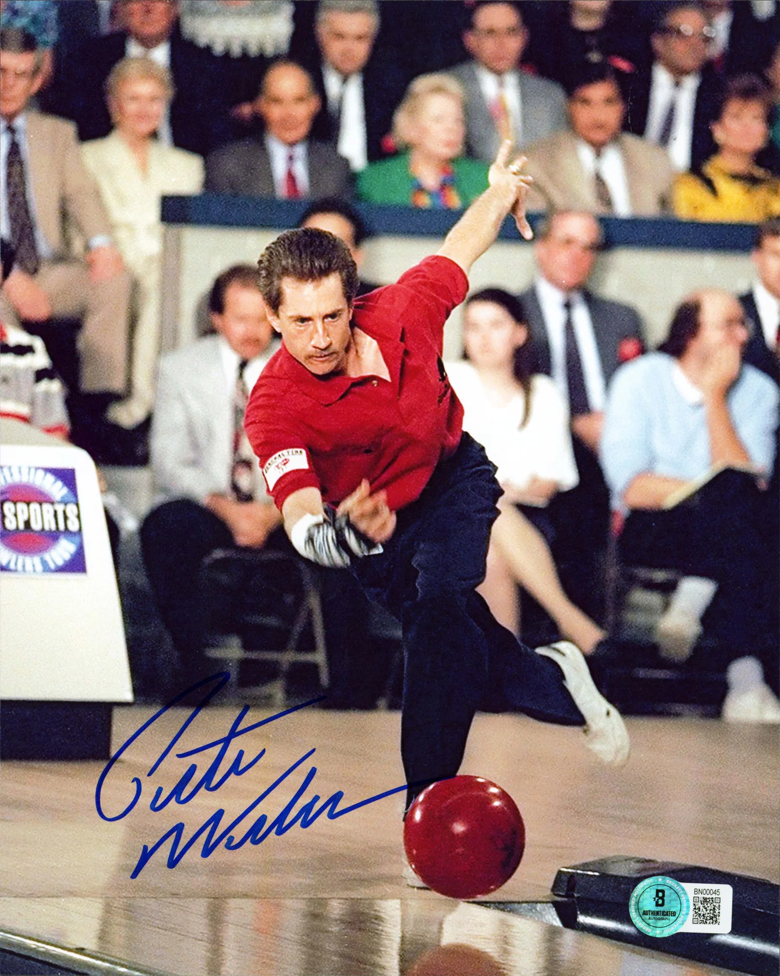 Pete Weber Authentic Signed 8x10 Vertical Photo Autographed BAS 4 - Image 2