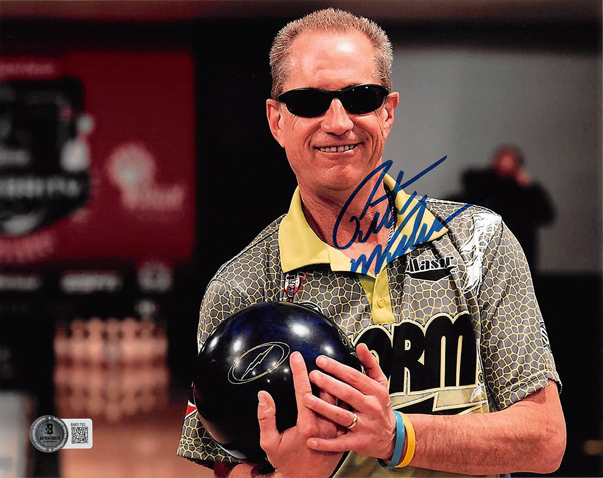 Pete Weber Bowling Authentic Signed 8x10 Photo Autographed BAS #BM01793 - Image 2