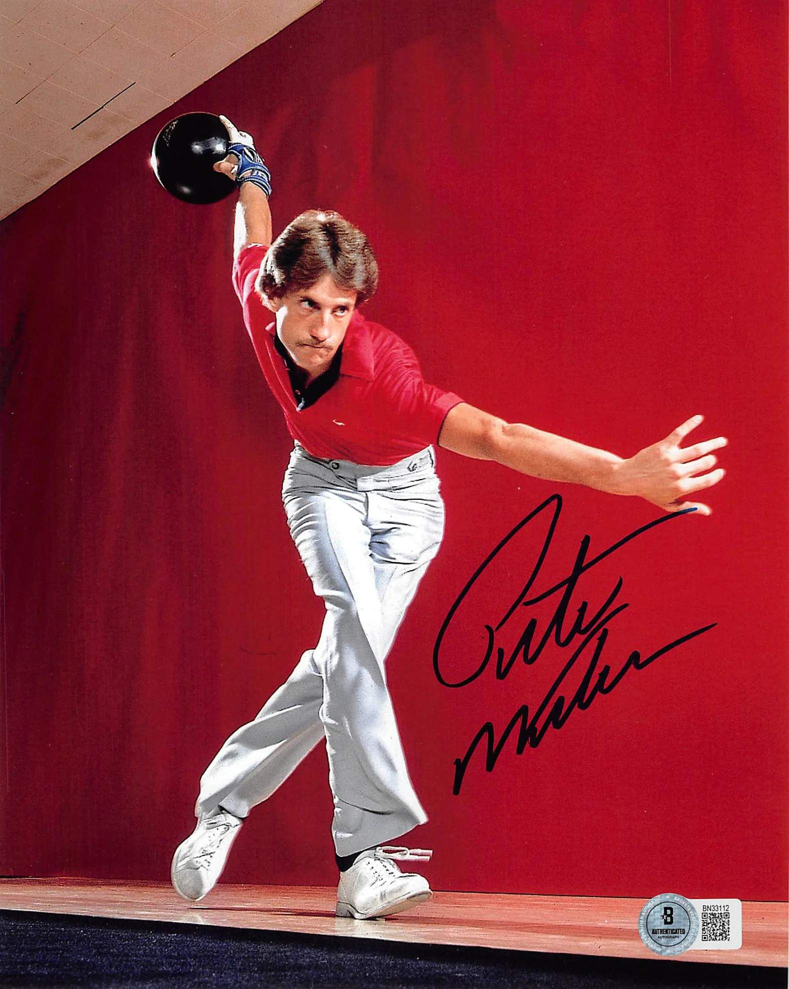 Pete Weber Bowling Authentic Signed 8x10 Vertical Photo Autographed BAS 2 - Image 2