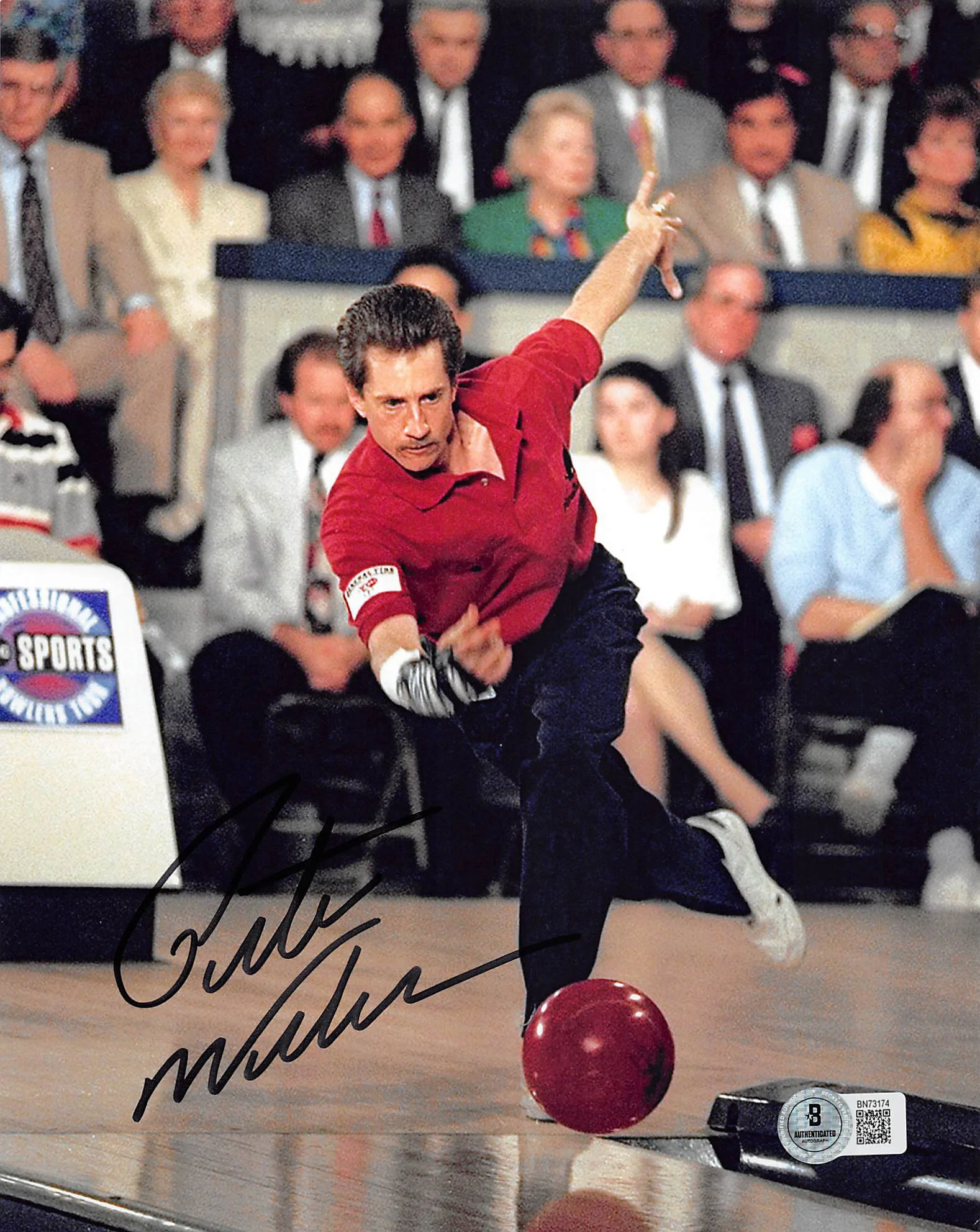 Pete Weber Bowling Authentic Signed 8x10 Vertical Photo Autographed BAS 3 - Image 2