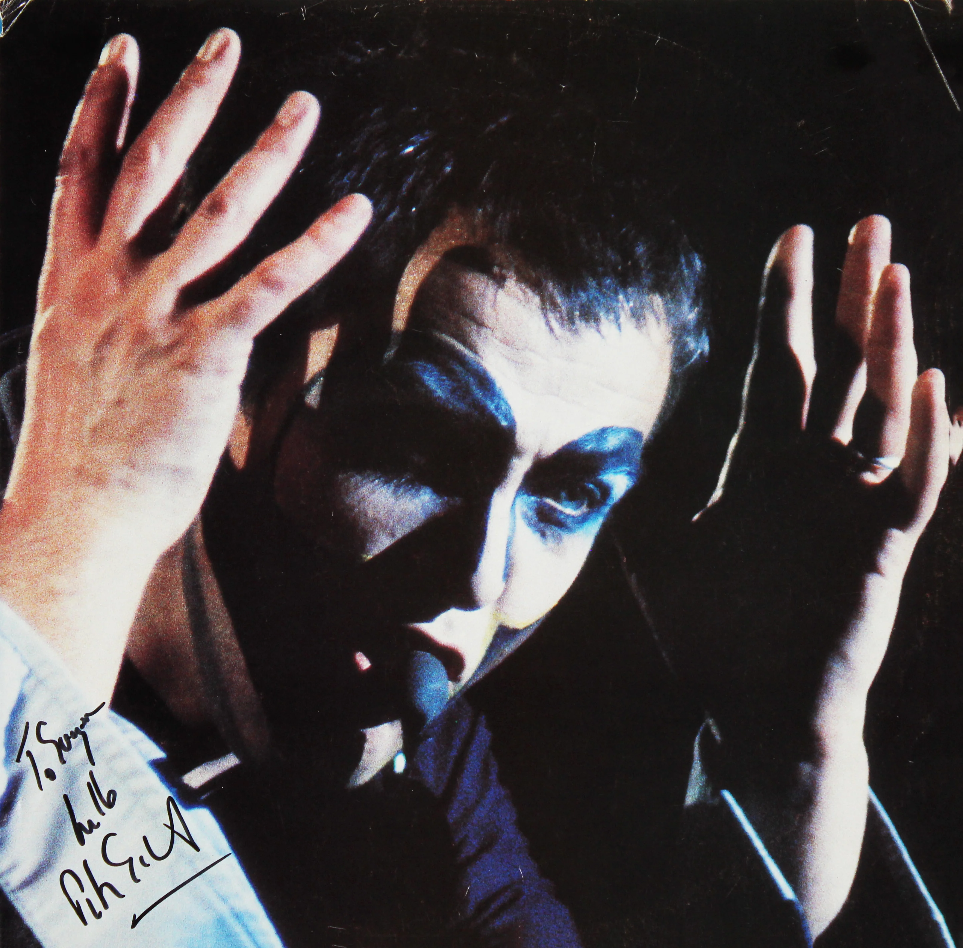 Peter Gabriel Authentic Signed Album Sleeve Autographed BAS #BG79206