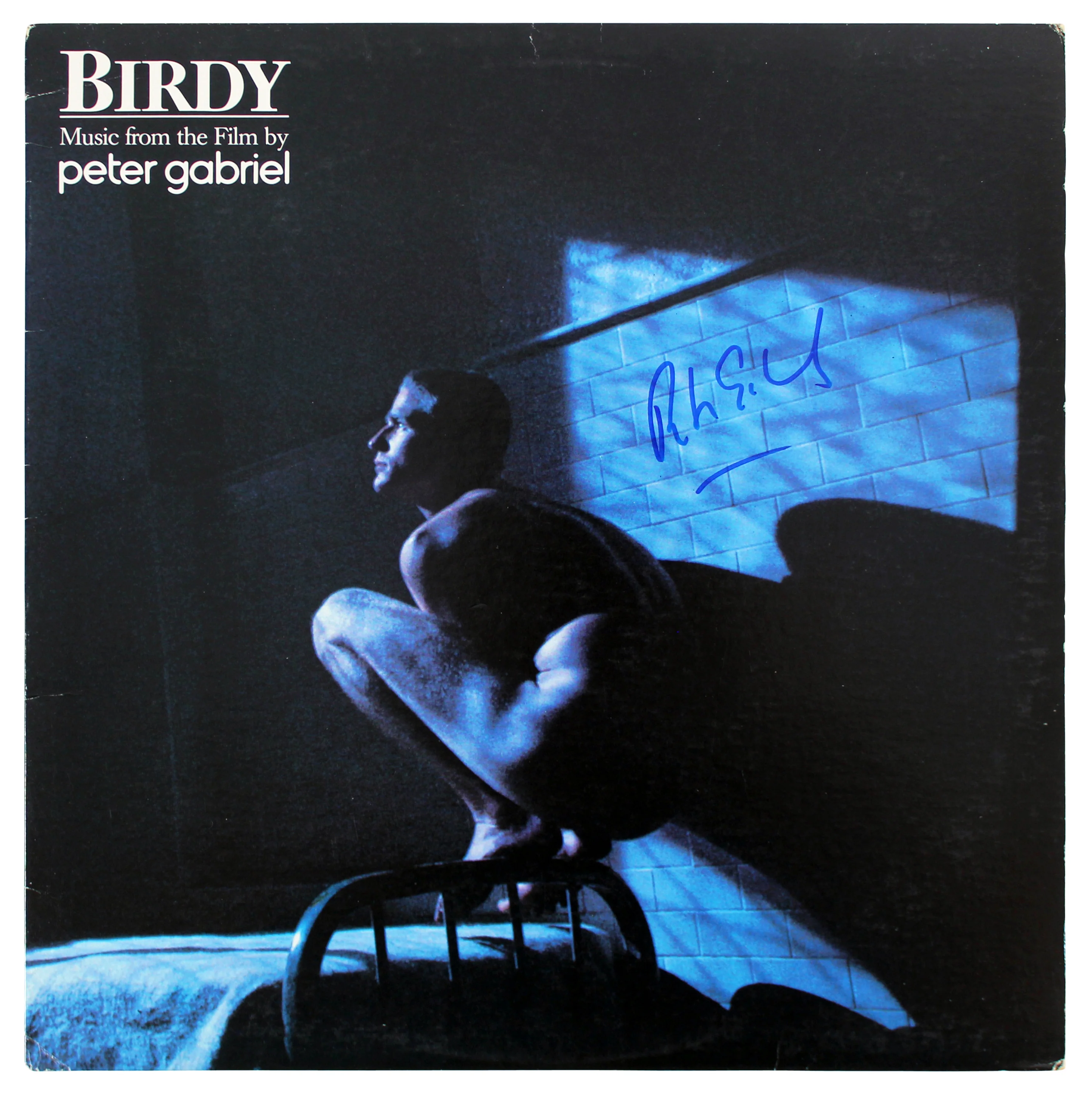 Peter Gabriel Authentic Signed Birdy Album Cover Autographed BAS #BF88169 - Image 2