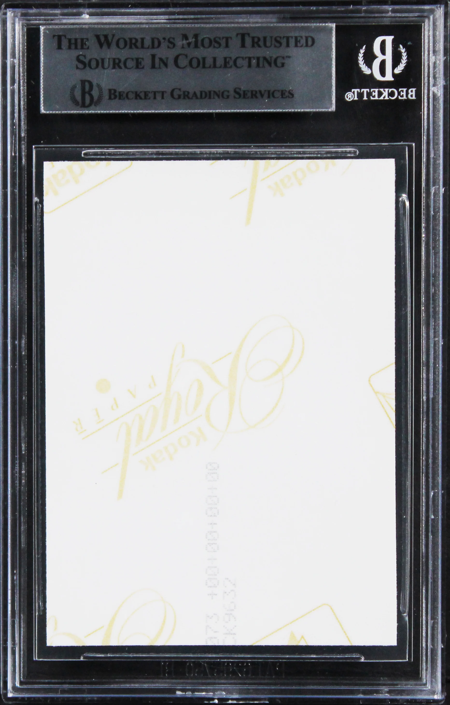 Peter Sumner Star Wars Authentic Signed Custom Trading Card BAS Slabbed - Image 3