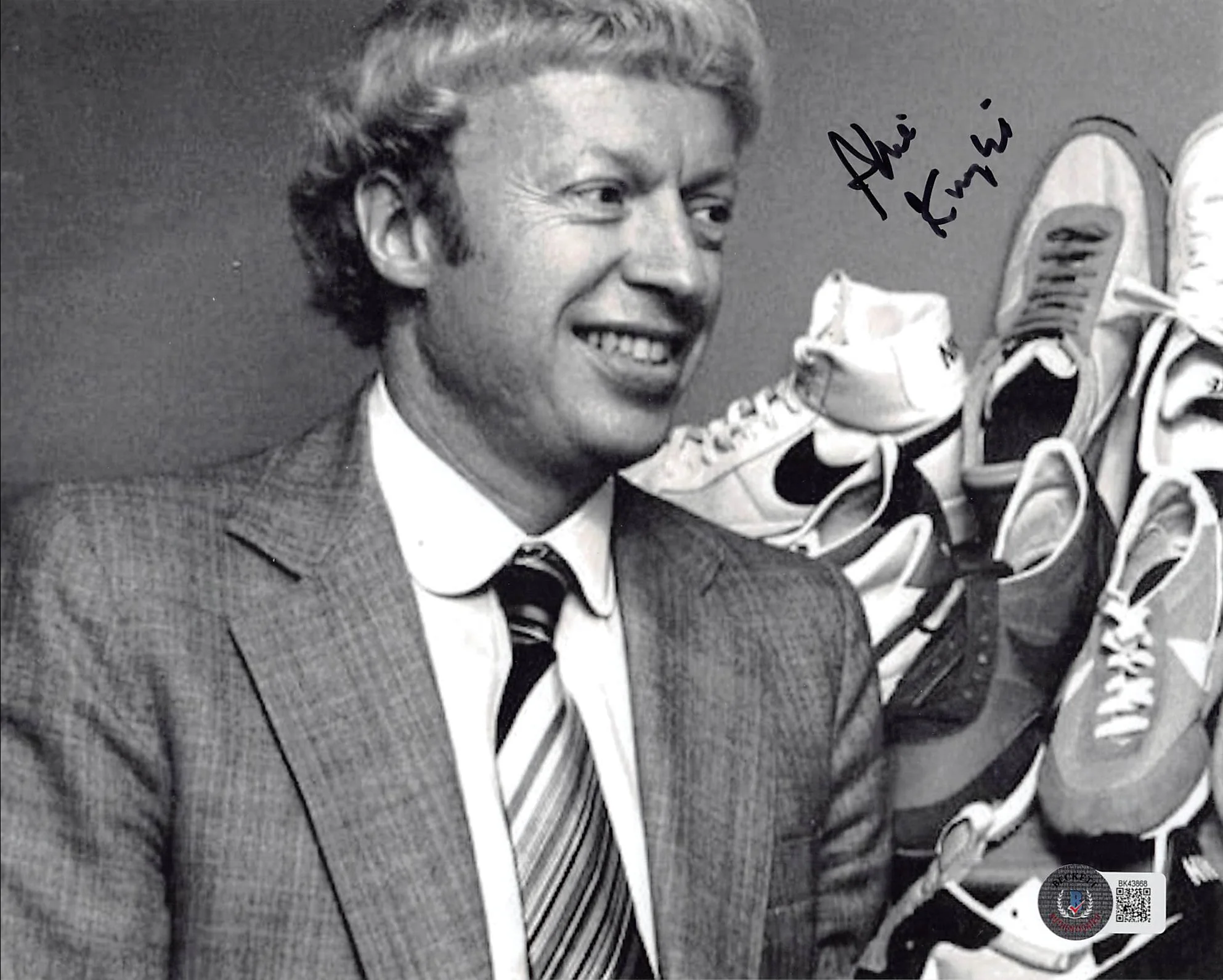 Phil Knight Authentic Signed 8x10 Photo Autographed BAS #BK43868 - Image 2