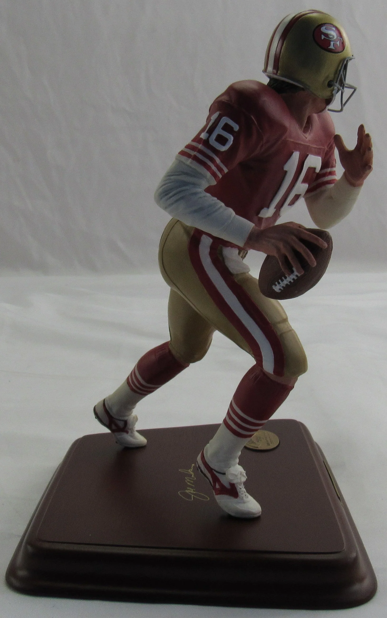 Joe Montana Danbury Mint Figurine - Image 4