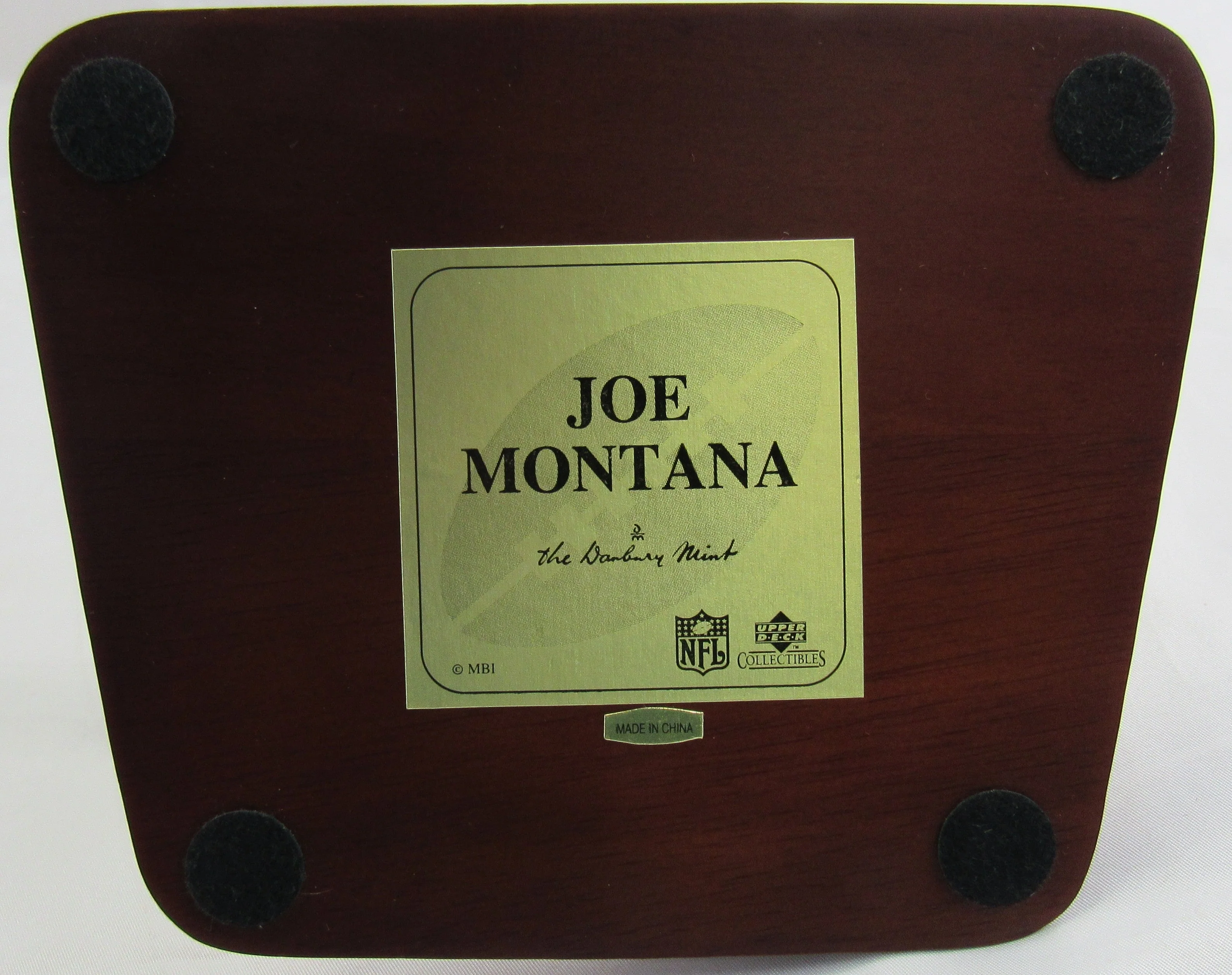 Joe Montana Danbury Mint Figurine - Image 5