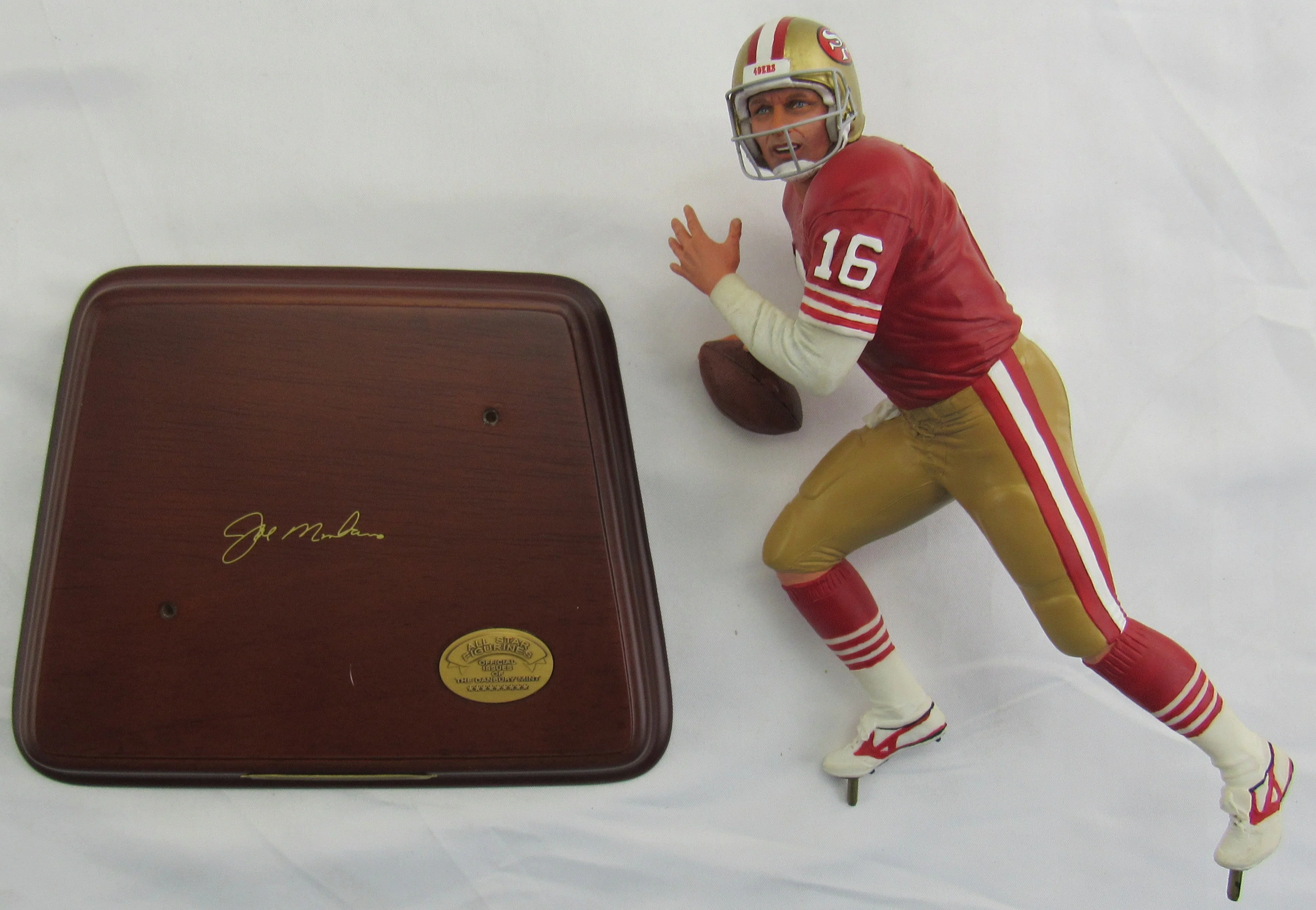 Joe Montana Danbury Mint Figurine - Image 6