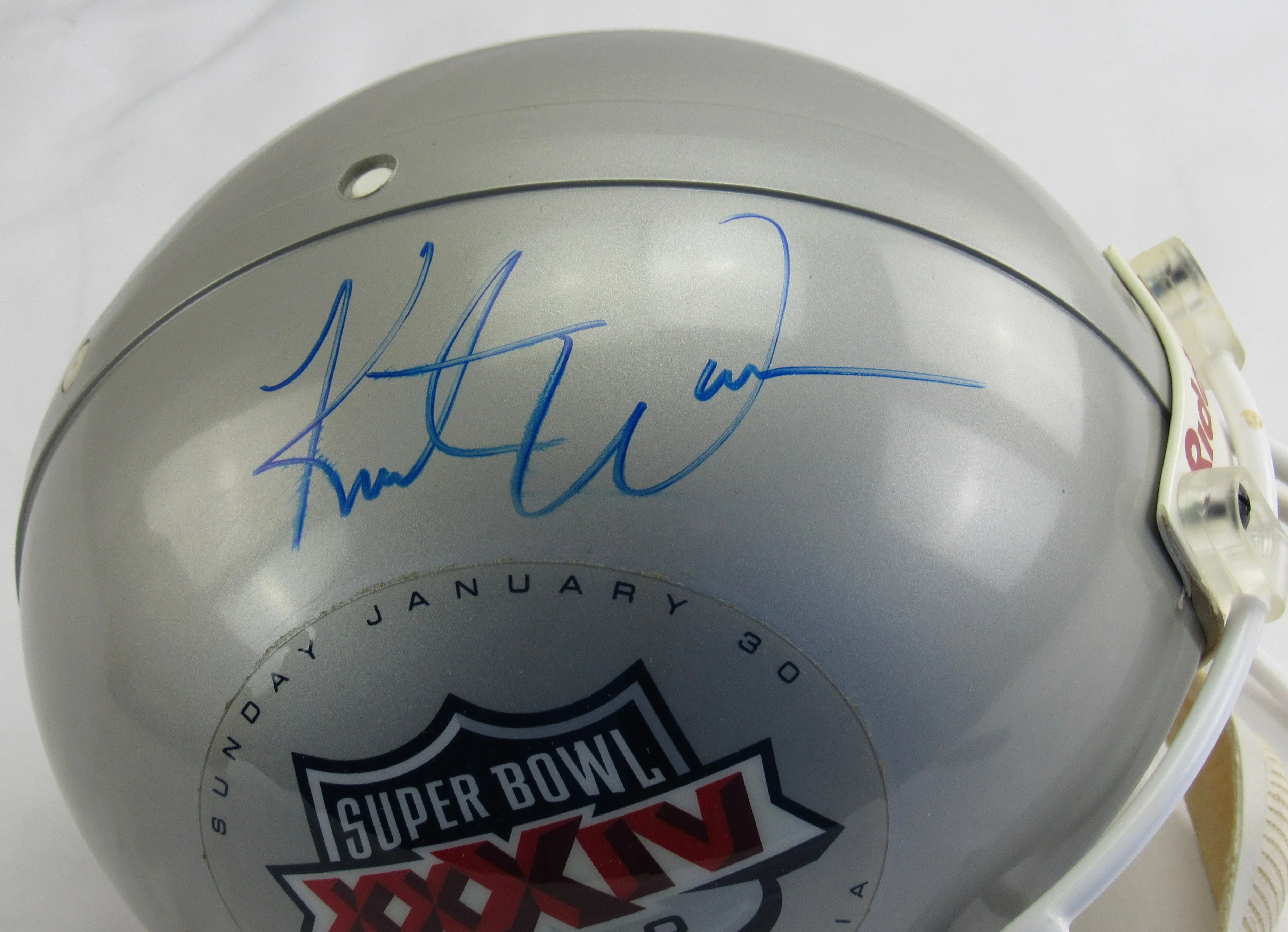 Kurt Warner Super Bowl 2000 Full Sized Football Helmet JSA CL12155 - Image 2