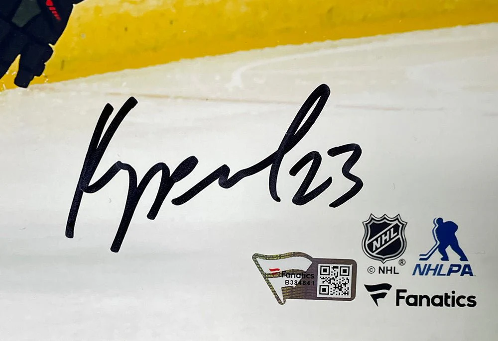Philipp Kurashev Signed 8x10 Chicago Blackhawks NHL Photo Fanatics - Image 2