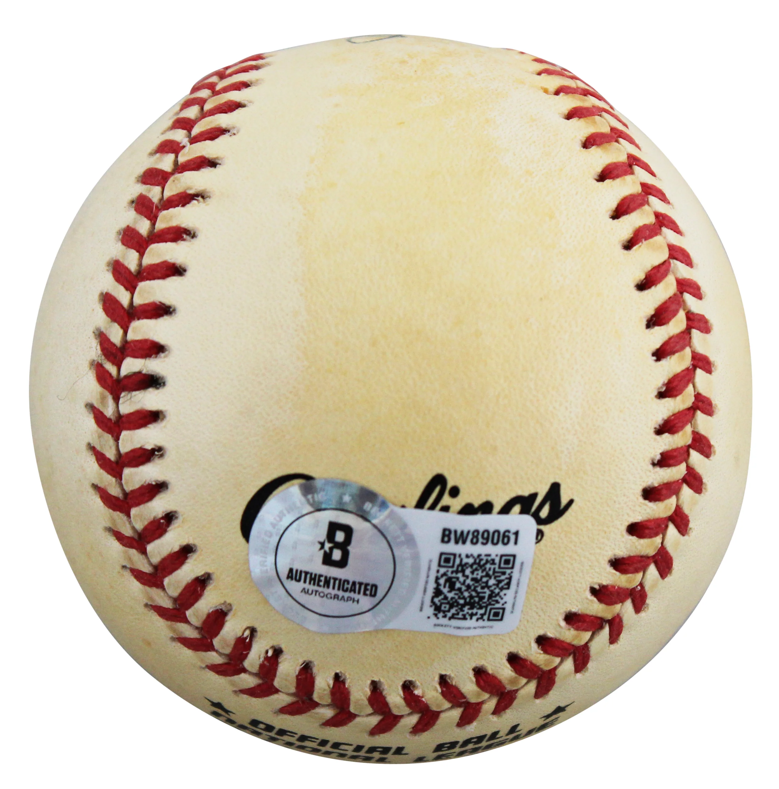 Phillies Mike Schmidt Authentic Signed William White ONL Baseball BAS #BW89061 - Image 5