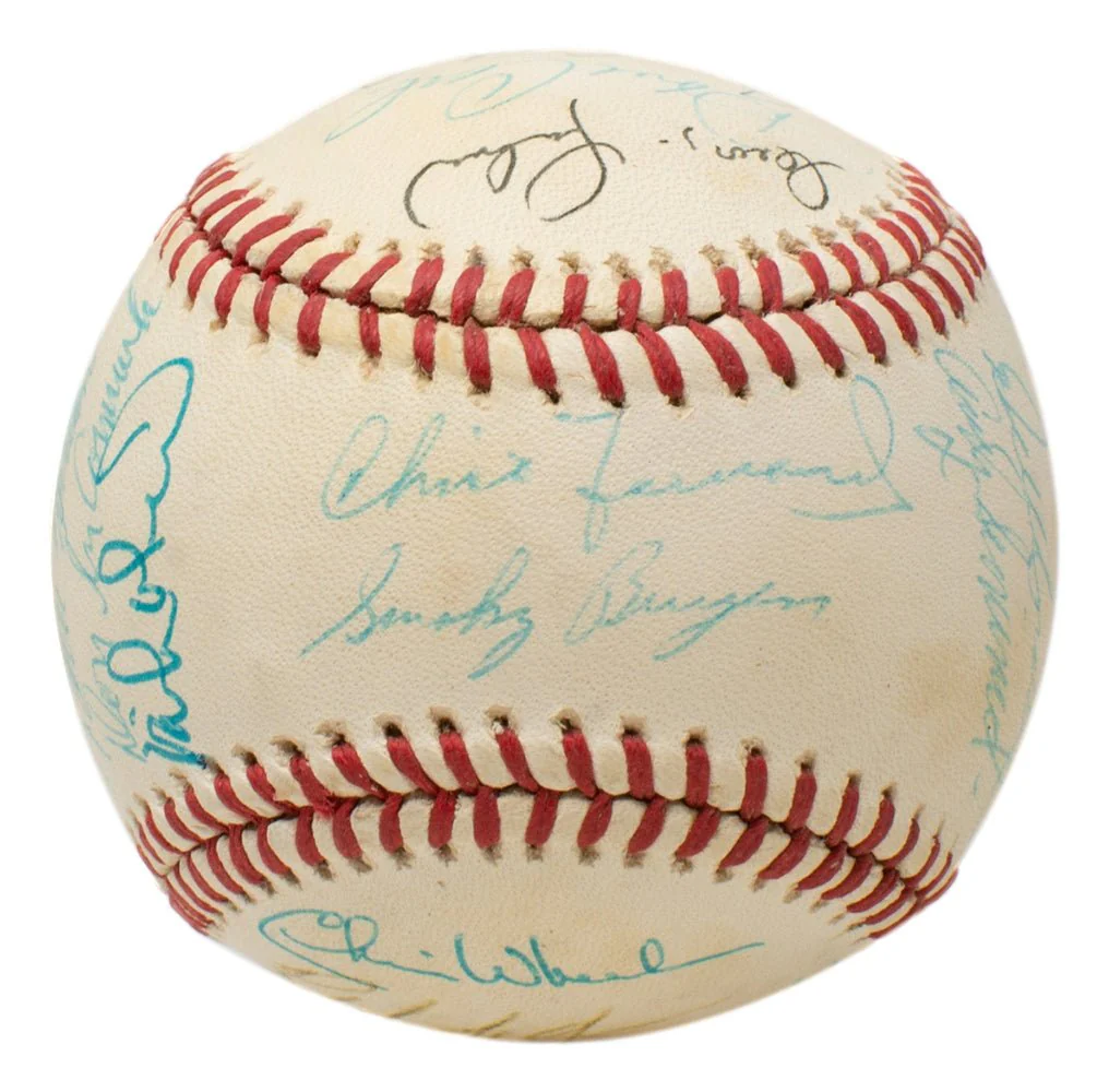 Phillies Old Timers And Stars Multi Signed NL Baseball Ashburn +23 Others BAS - Image 2