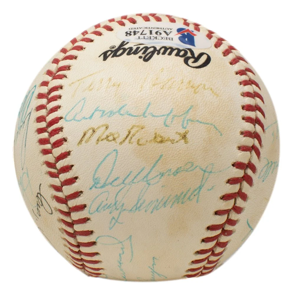 Phillies Old Timers And Stars Multi Signed NL Baseball Ashburn +23 Others BAS - Image 3
