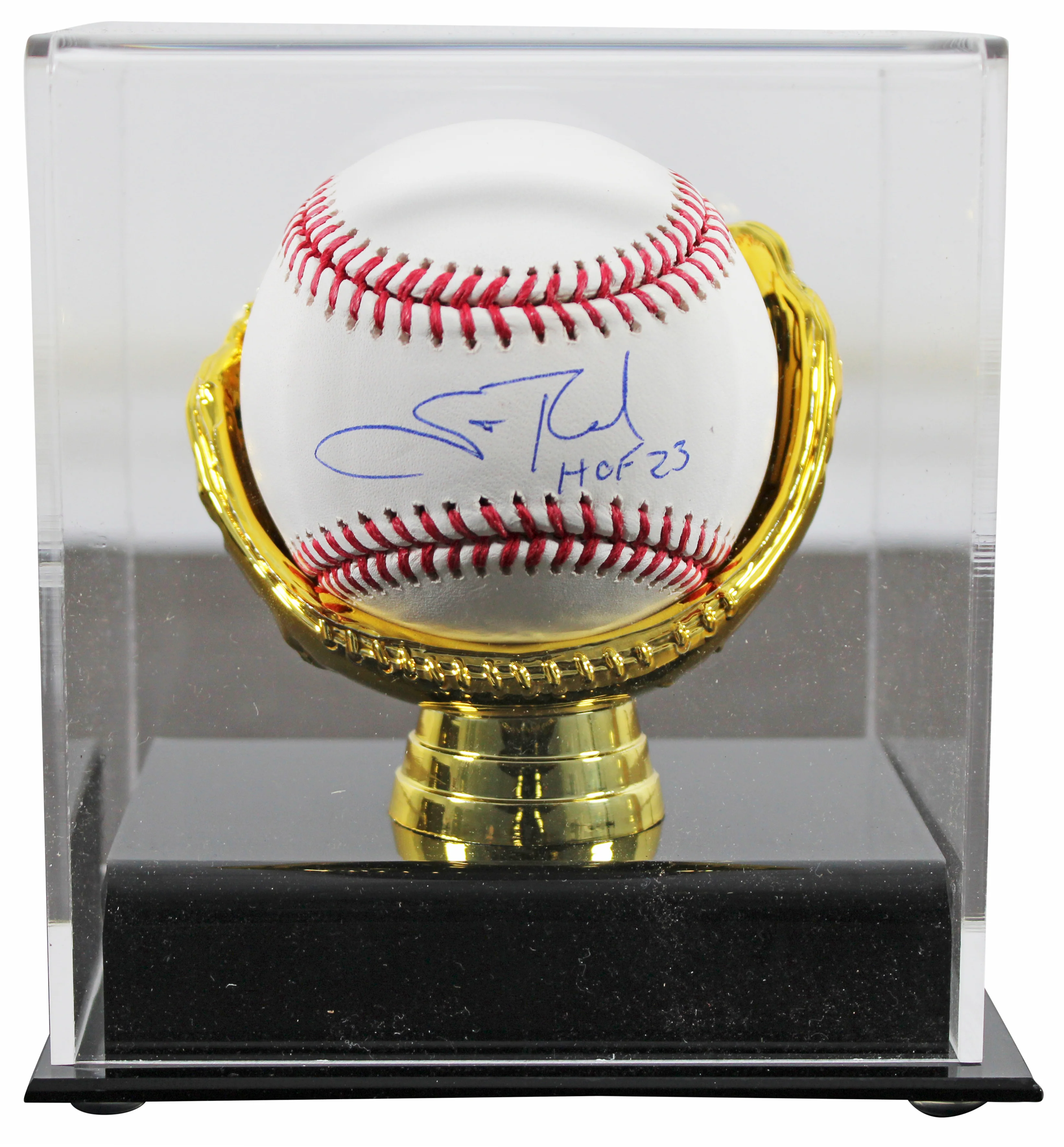 Phillies Scott Rolen "HOF 23" Authentic Signed Oml Baseball w/ Case BAS Wit - Image 2