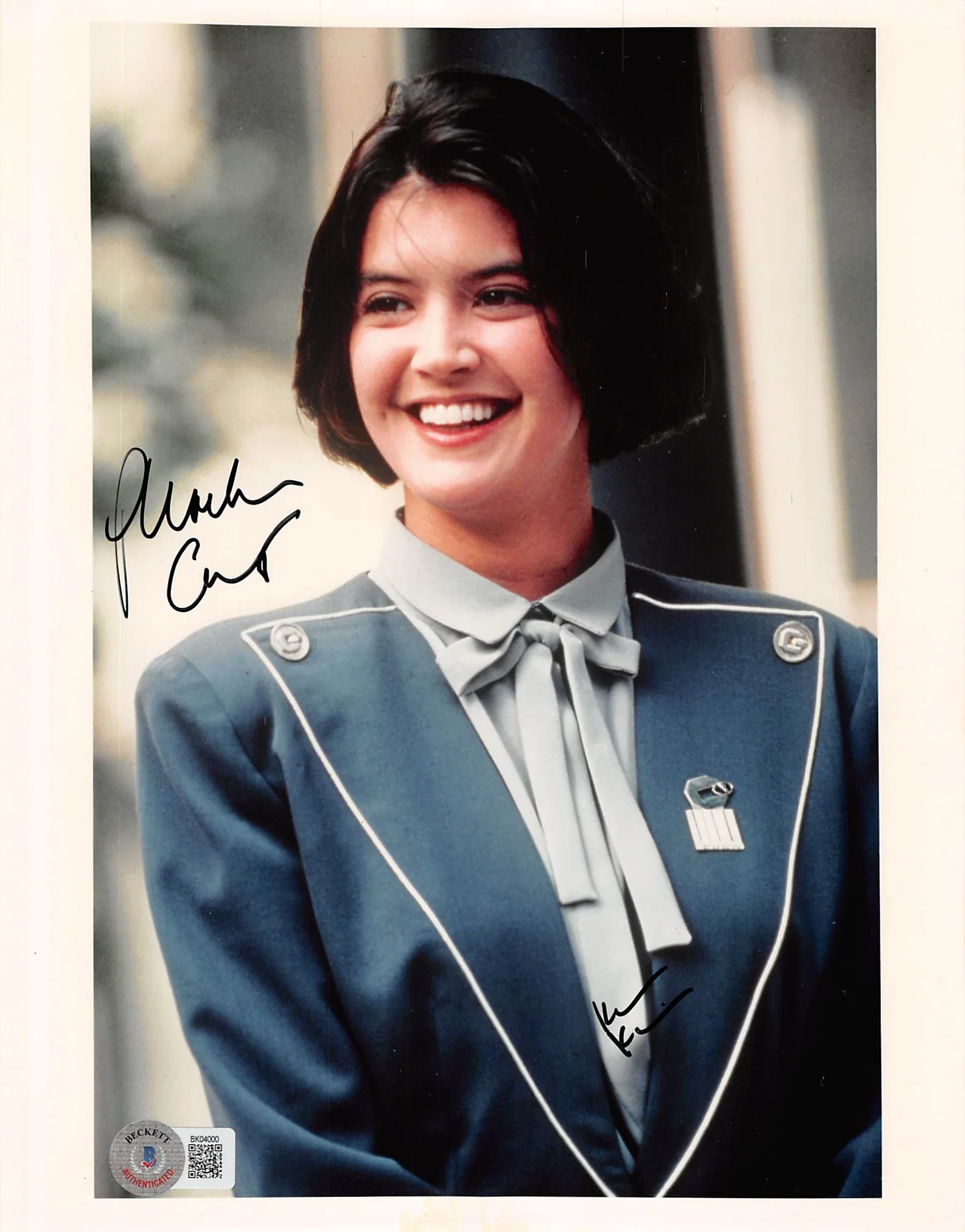 Phoebe Cates & Kevin Kline Princess Caraboo Signed 8x10 Photo BAS #BK04000 - Image 2