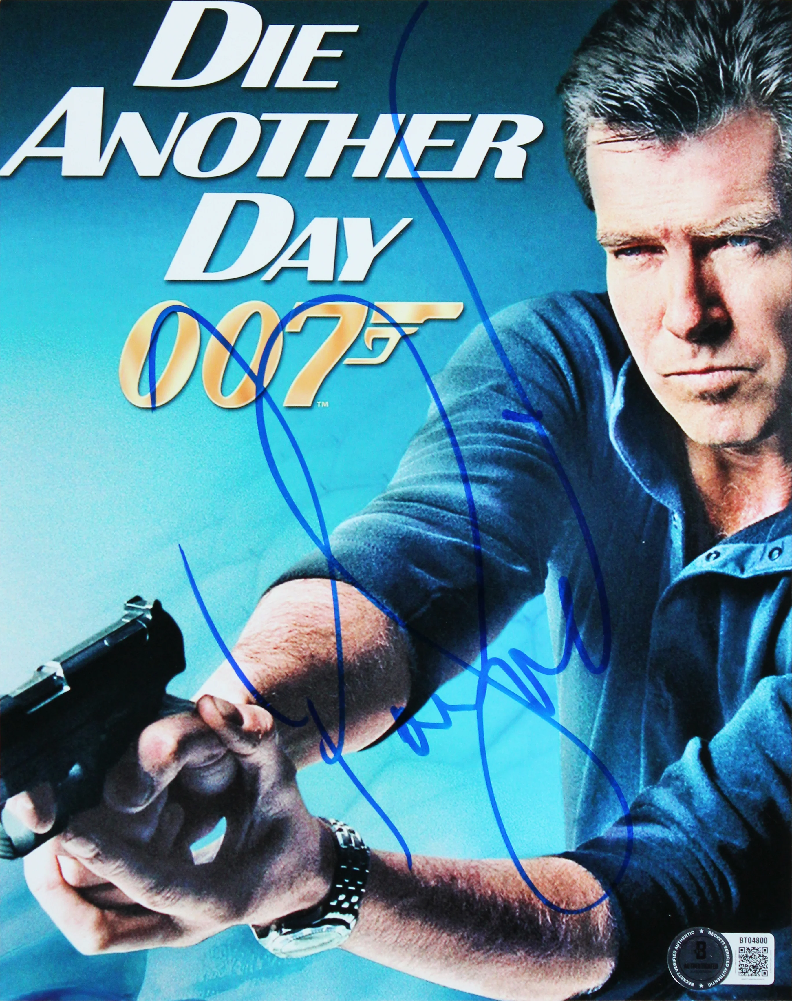 Pierce Brosnan GoldenEye Authentic Signed 8x10 Framed Photo BAS #BT04800 - Image 3