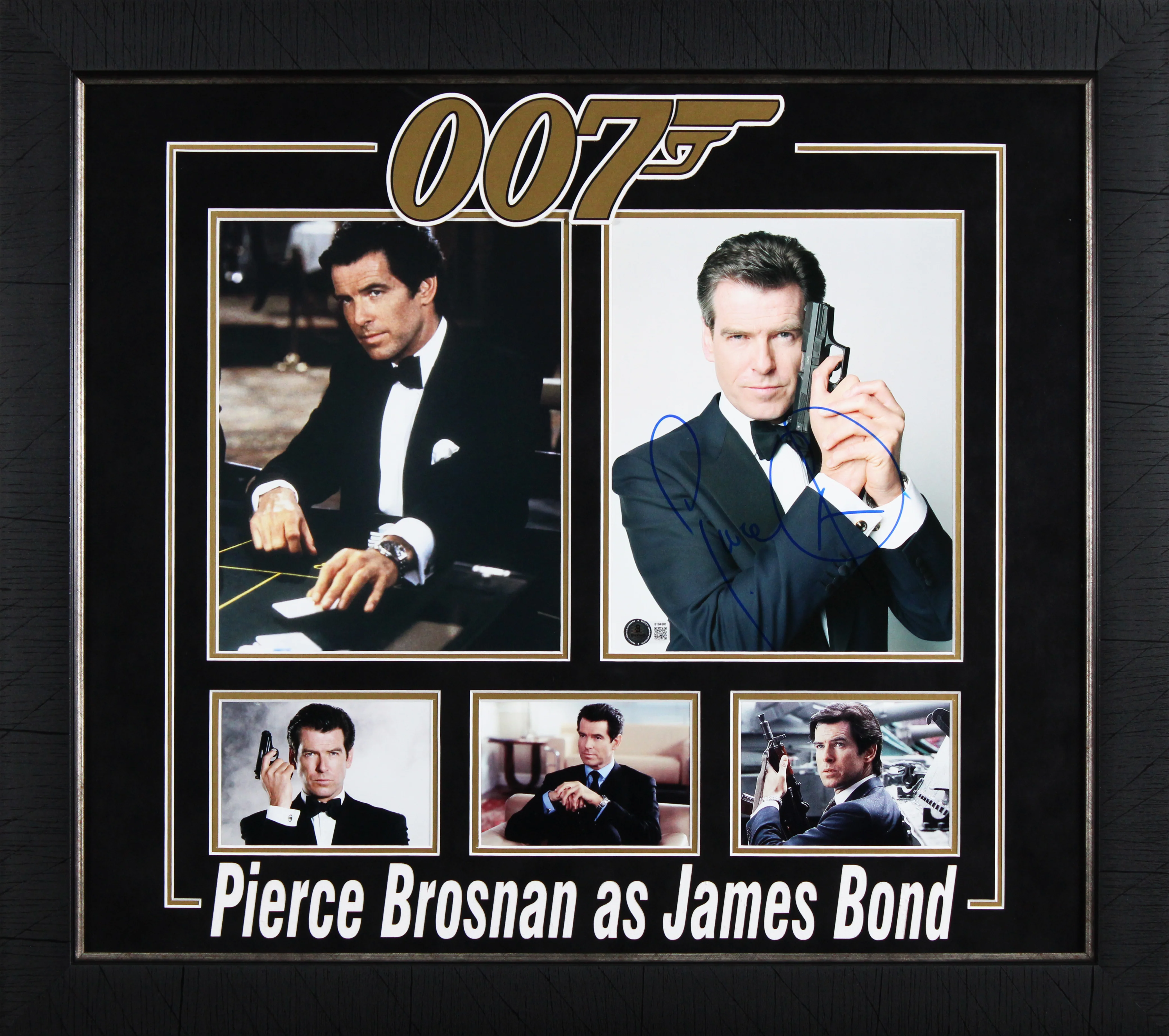 Pierce Brosnan GoldenEye Authentic Signed 8x10 Framed Photo BAS #BT04801
