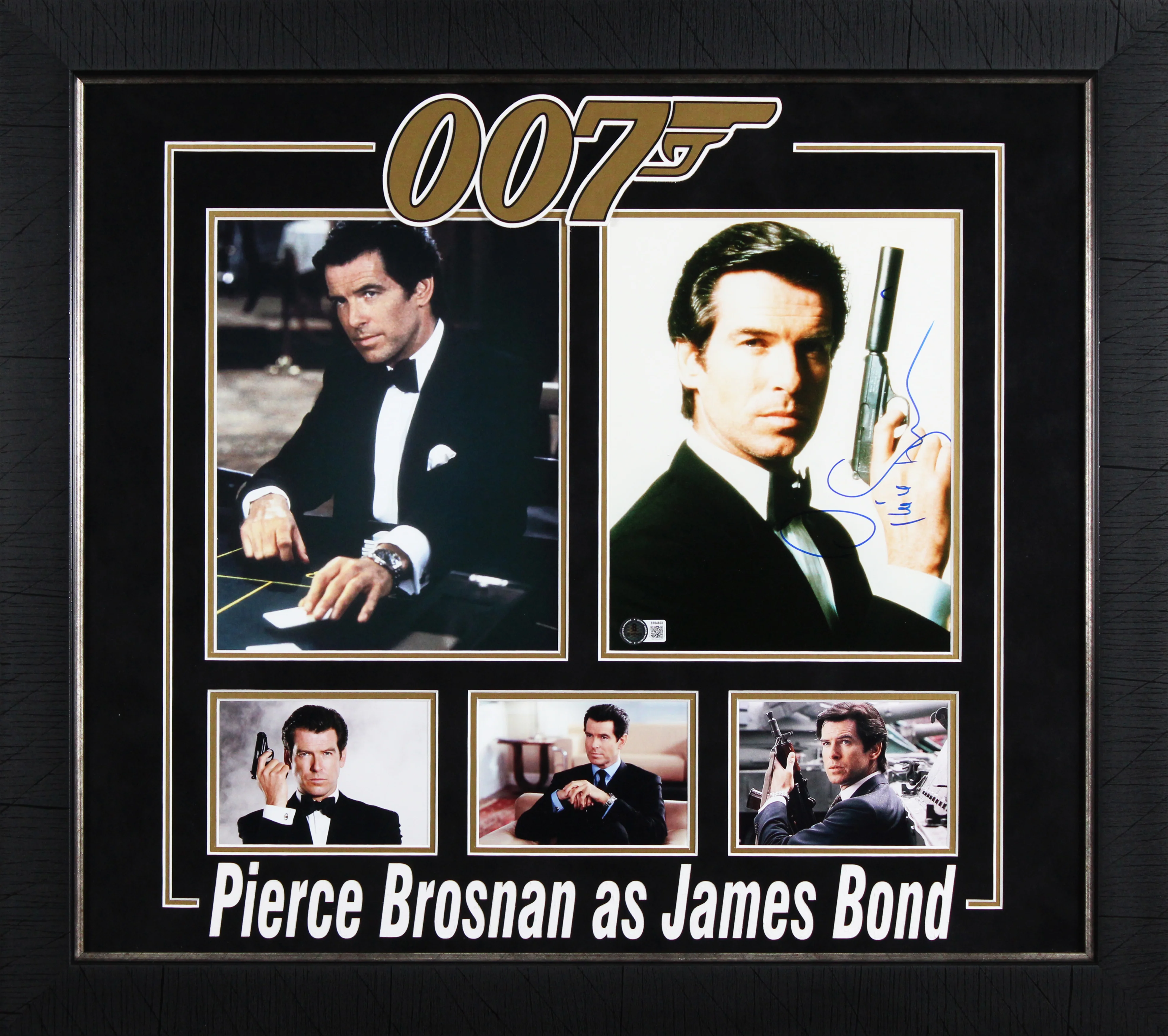 Pierce Brosnan GoldenEye Authentic Signed 8x10 Framed Photo BAS #BT04803 - Image 2