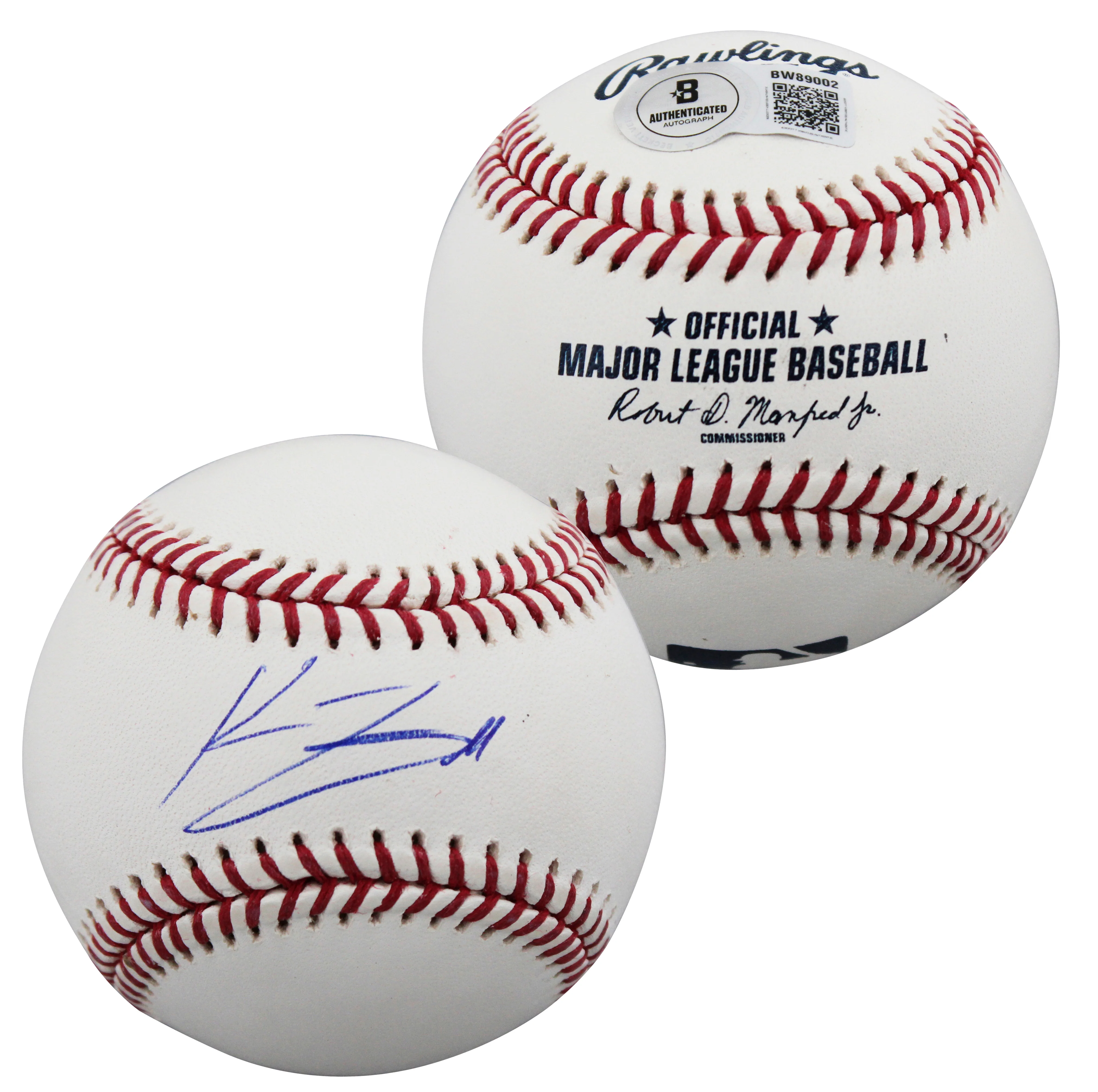 Pirates Konnor Griffin Authentic Signed Oml Baseball Autographed BAS - Image 2