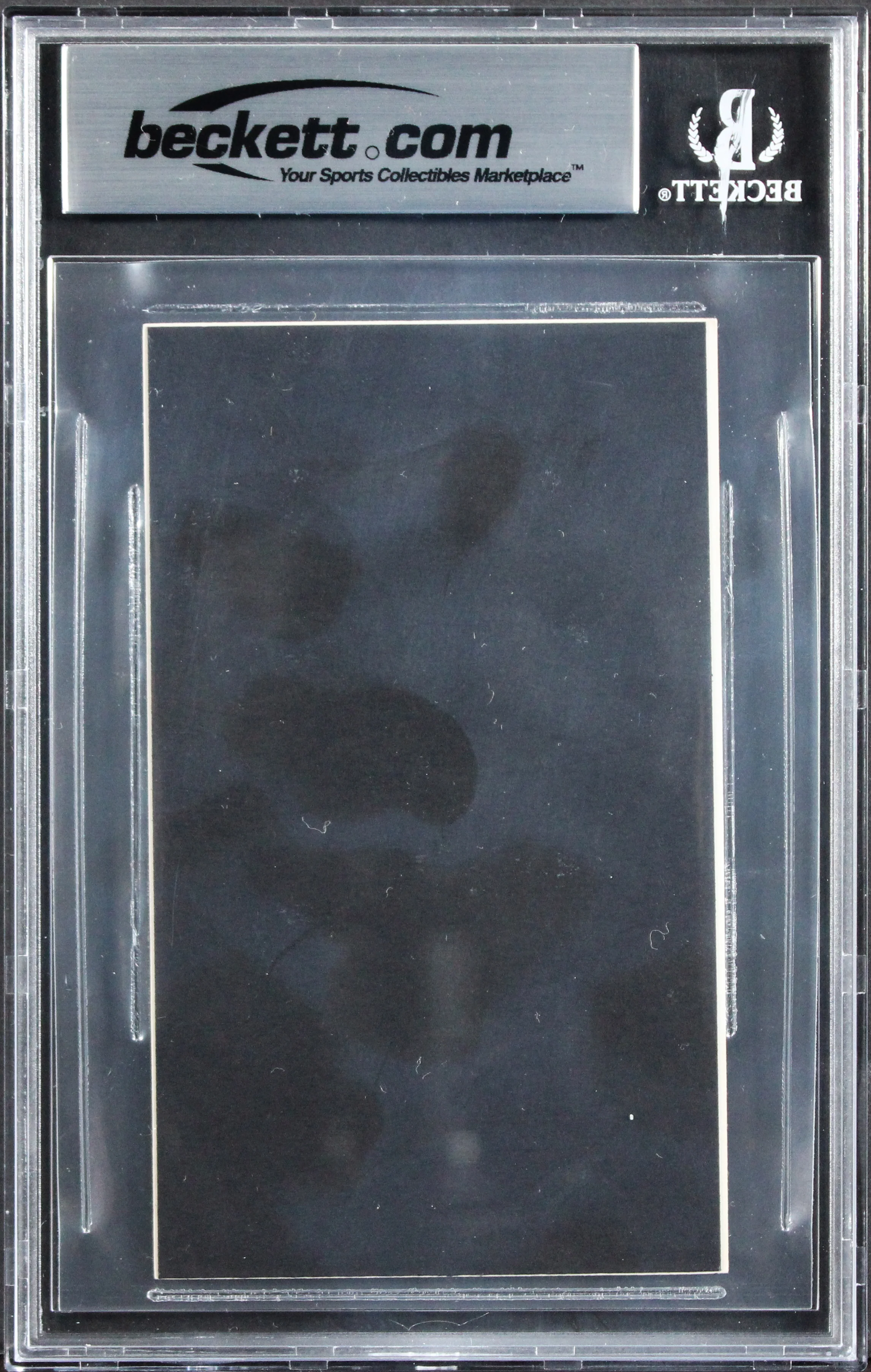 Pistons Isiah Thomas Authentic Signed 1.5x3.5 Inch Cut Signature BAS Slabbed - Image 3