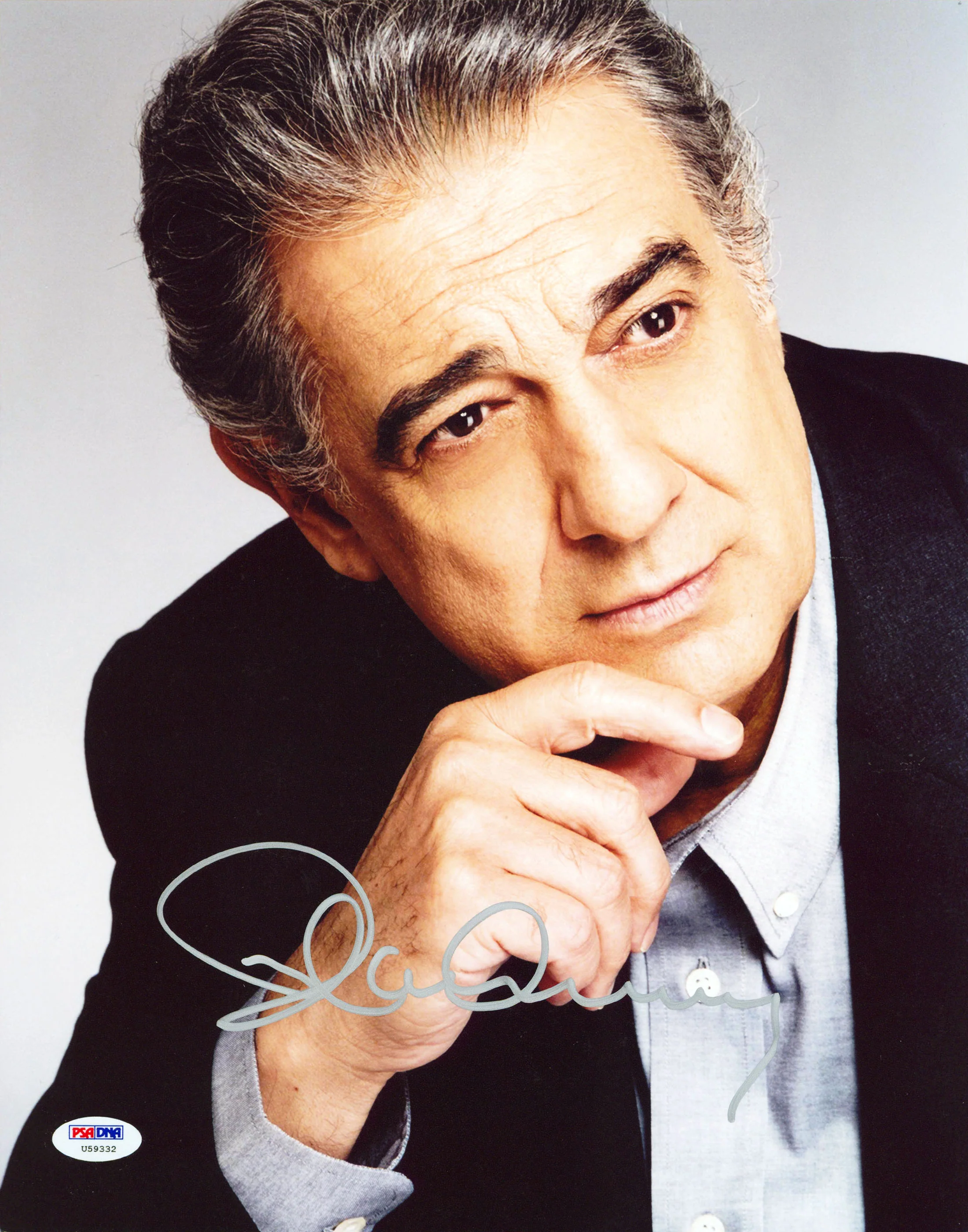 Placido Domingo The Three Tenors Authentic Signed 11x14 Photo PSA/DNA #U59332 - Image 2