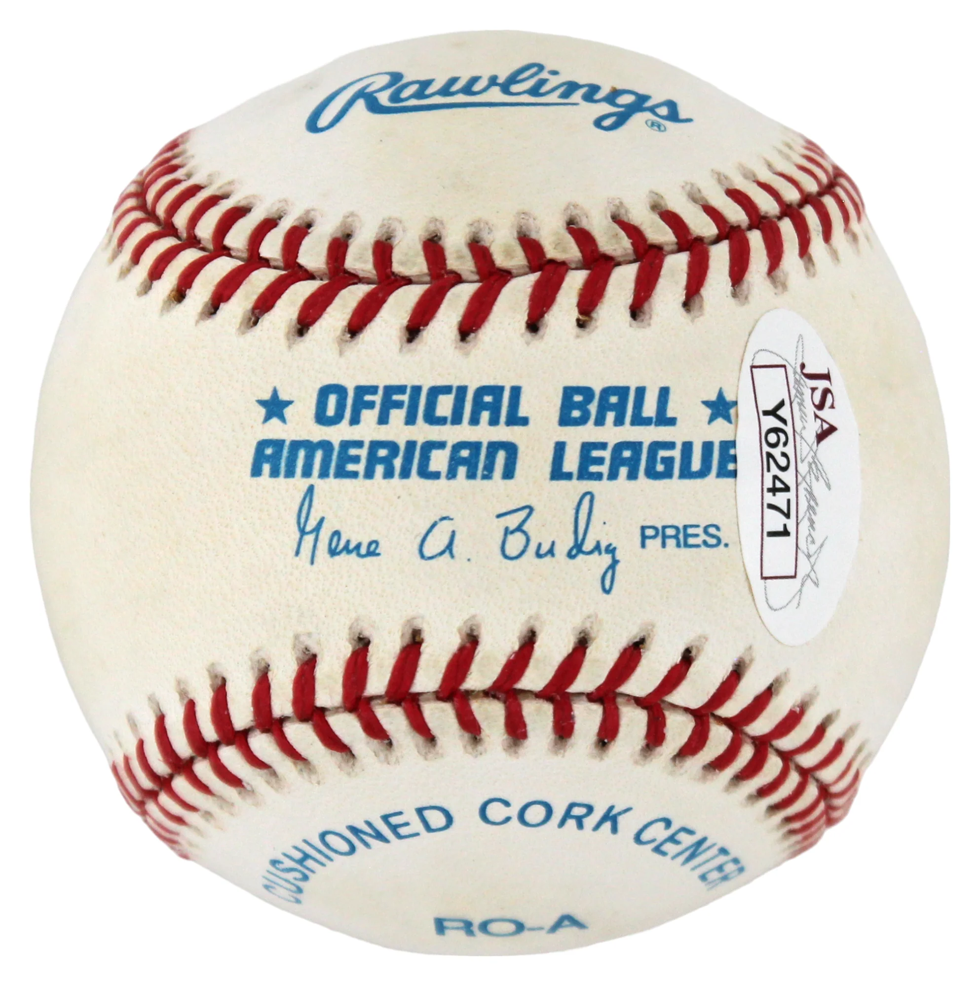 President Gerald Ford Authentic Signed OAL Baseball Autographed JSA #Y62471 - Image 7
