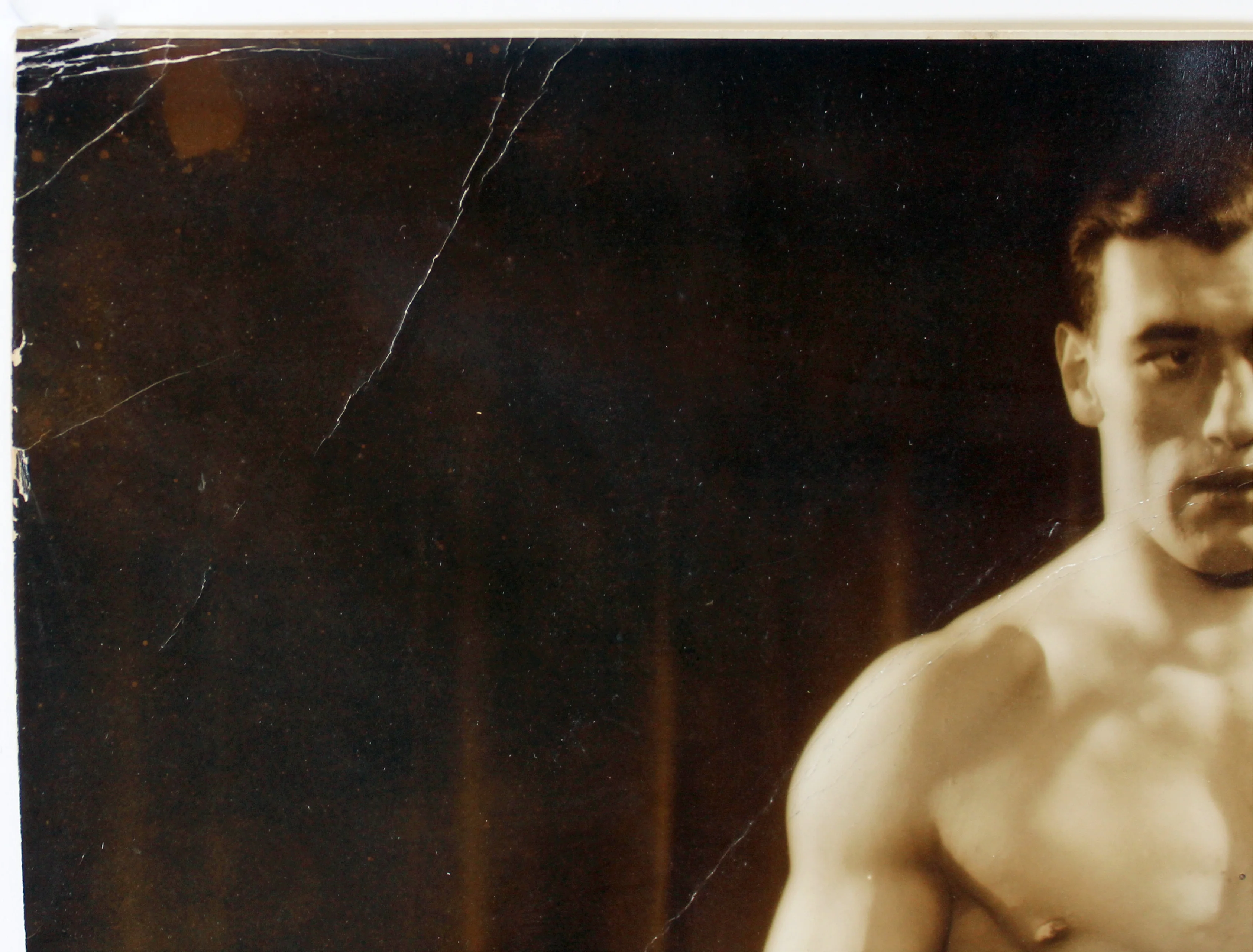 Primo Carnera Authentic Signed 1931 13x16.5 Vintage Sepia Photo JSA #BB36794 - Image 7