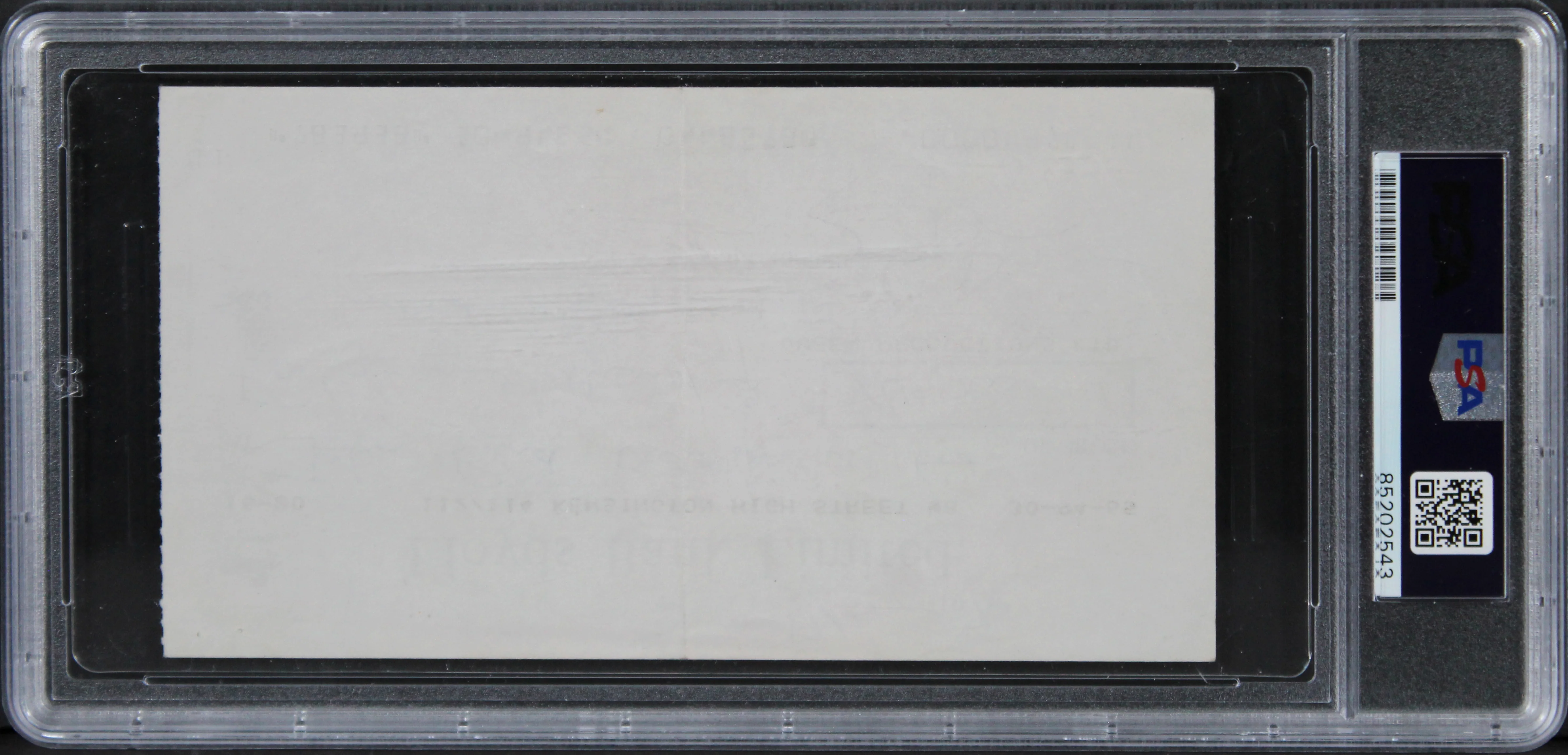 Queen (4) Mercury, May, Deacon, Taylor Signed 1976 Bank Set Of 3 Checks PSA Slab - Image 4
