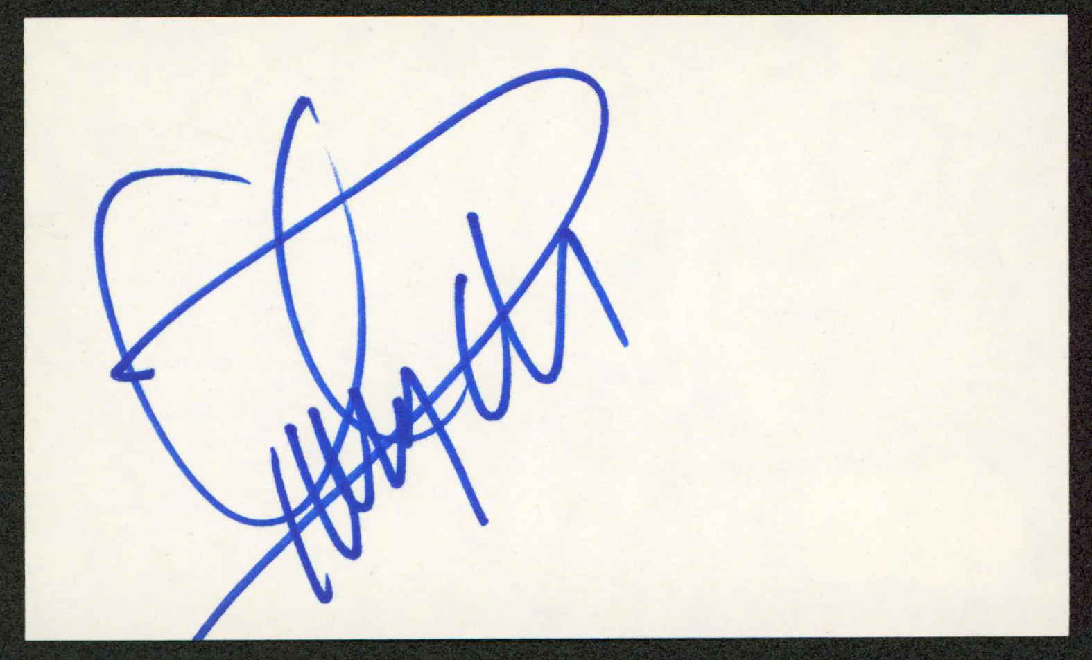 Quincy Jones Fresh Prince of Bel-Air Authentic Signed 3x5 Index Card BAS - Image 2