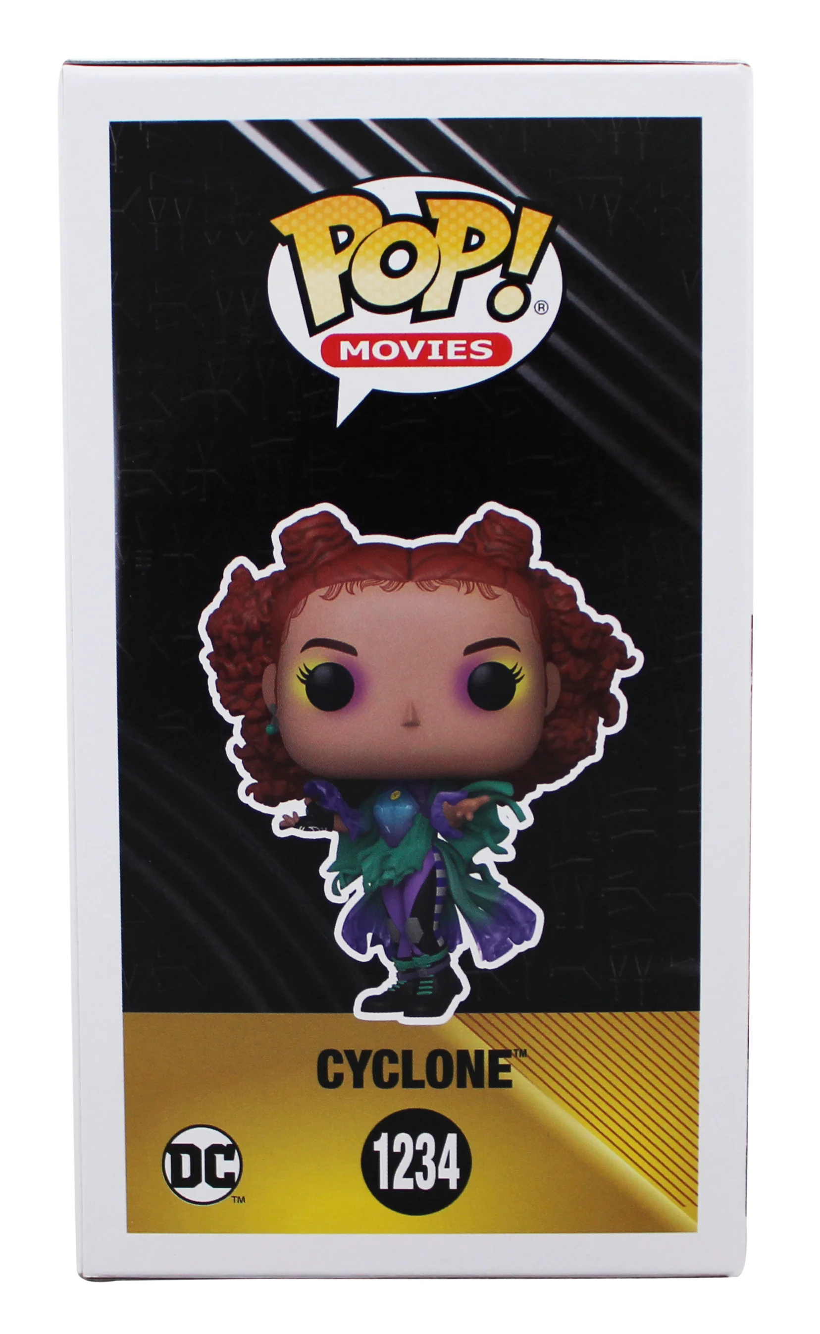 Quintessa Swindell Black Adam Signed Cyclone #1234 Funko Pop Figure PSA #AL71387 - Image 6