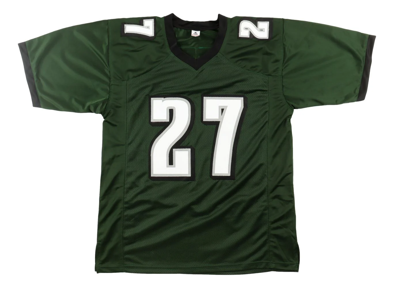 Quinyon Mitchell Philadelphia Signed Green Football Jersey JSA QR Hologram - Image 3