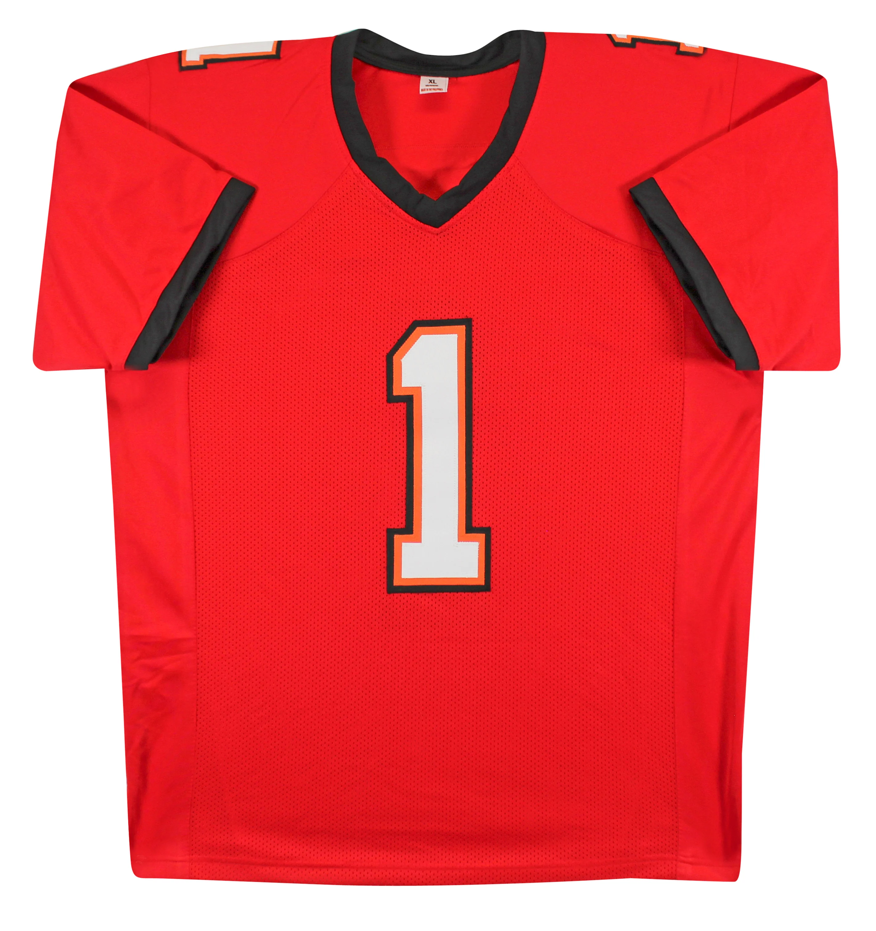 Rachaad White Authentic Signed Red Pro Style Jersey Autographed BAS Witnessed - Image 4