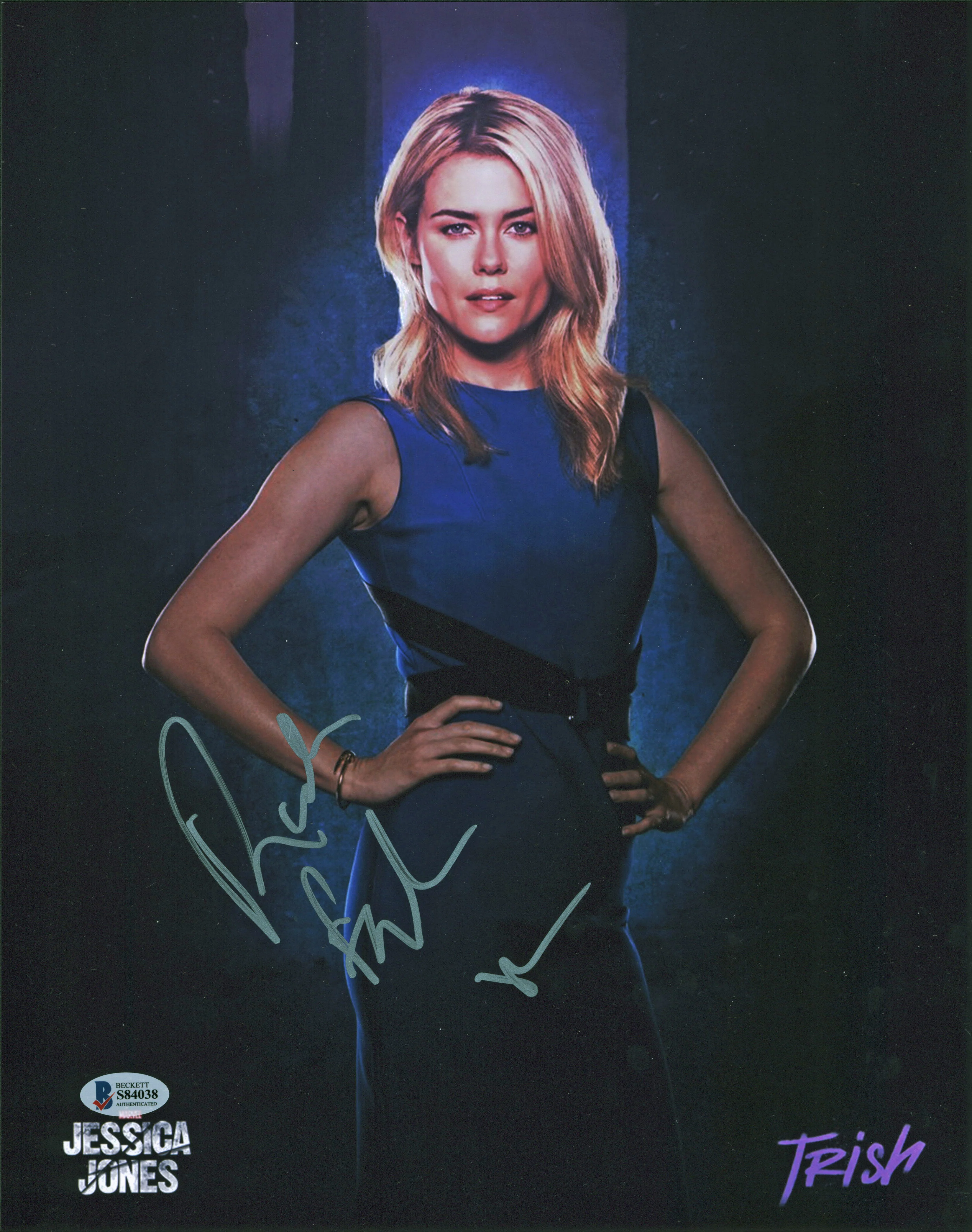 Rachael Taylor Jessica Jones Authentic Signed 11x14 Photo BAS #S84038 - Image 2