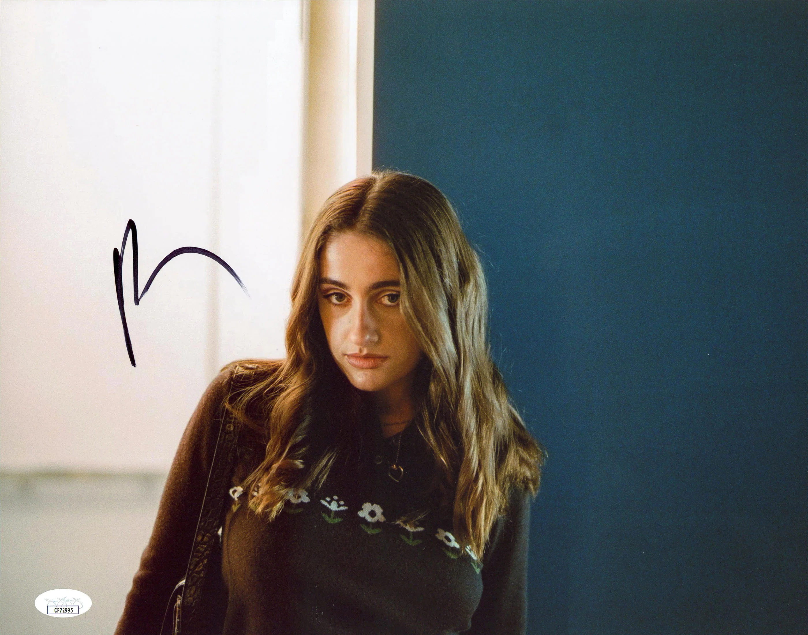 Rachel Sennott The Idol Authentic Signed 11x14 Horizontal Photo JSA #CF72995