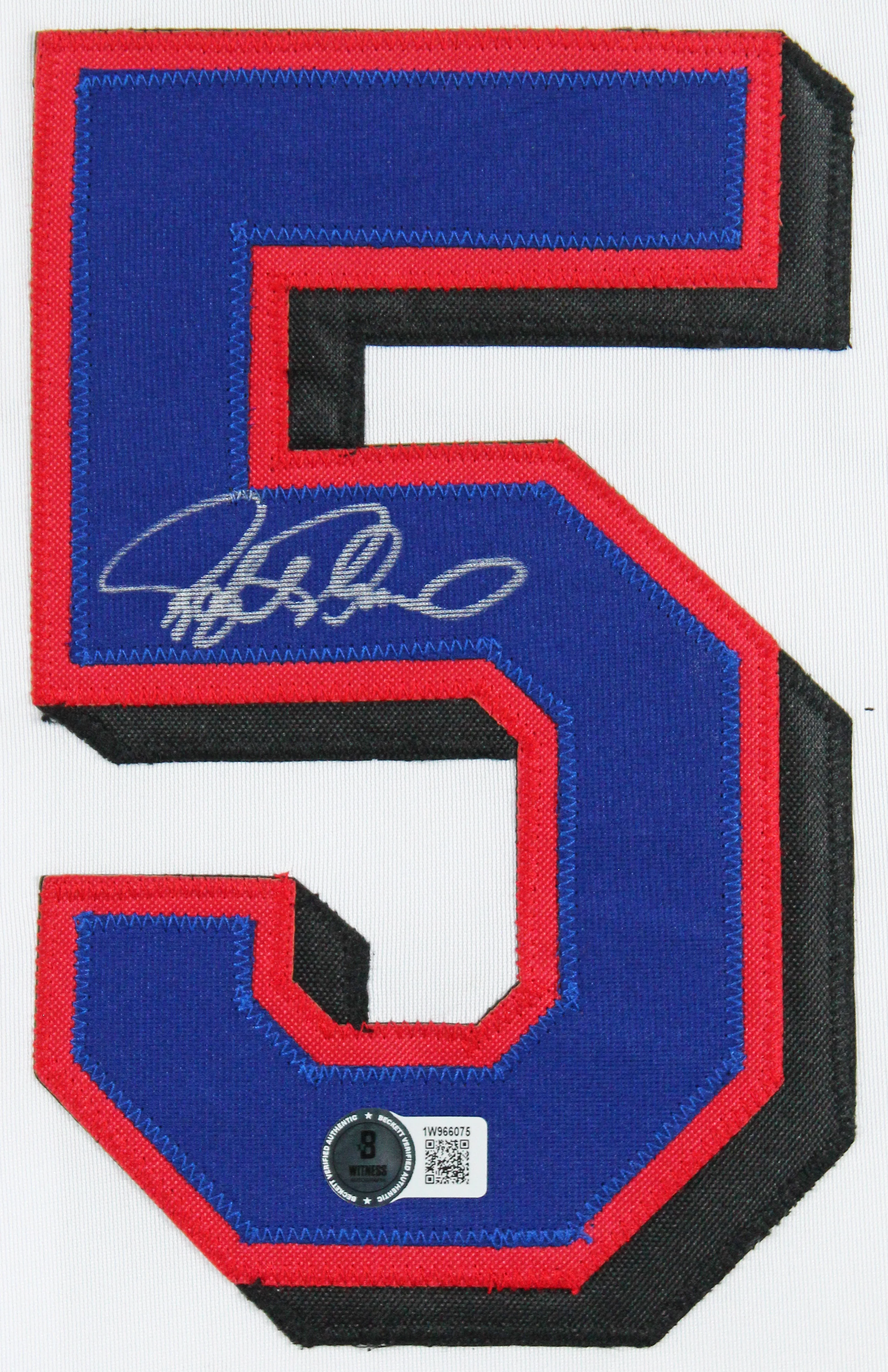 Rafael Palmeiro Authentic Signed White Pro Style Framed Jersey BAS Witnessed - Image 3