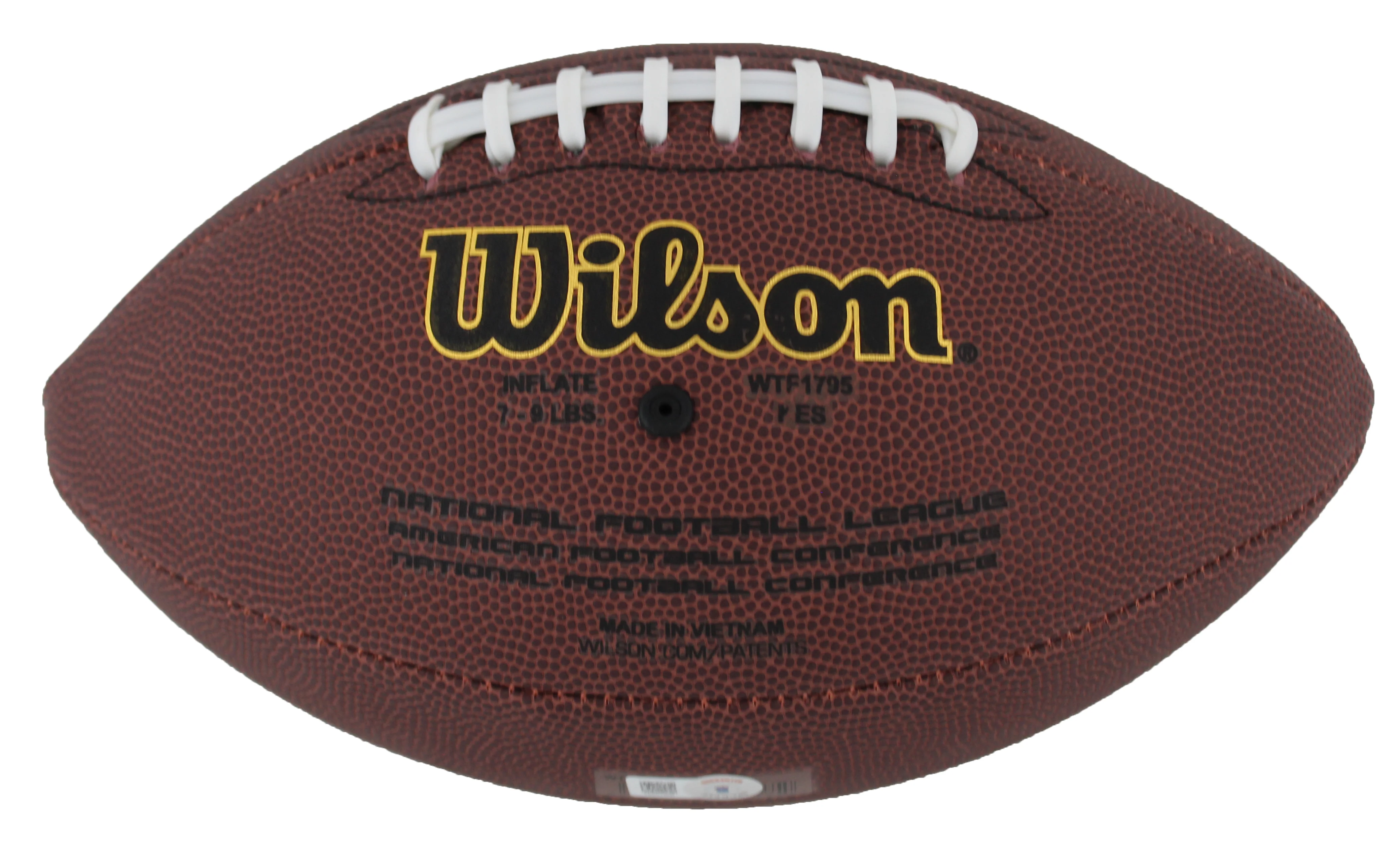 Raiders Aidan O'Connell Signed Wilson Super Grip Nfl Football BAS Witnessed - Image 5