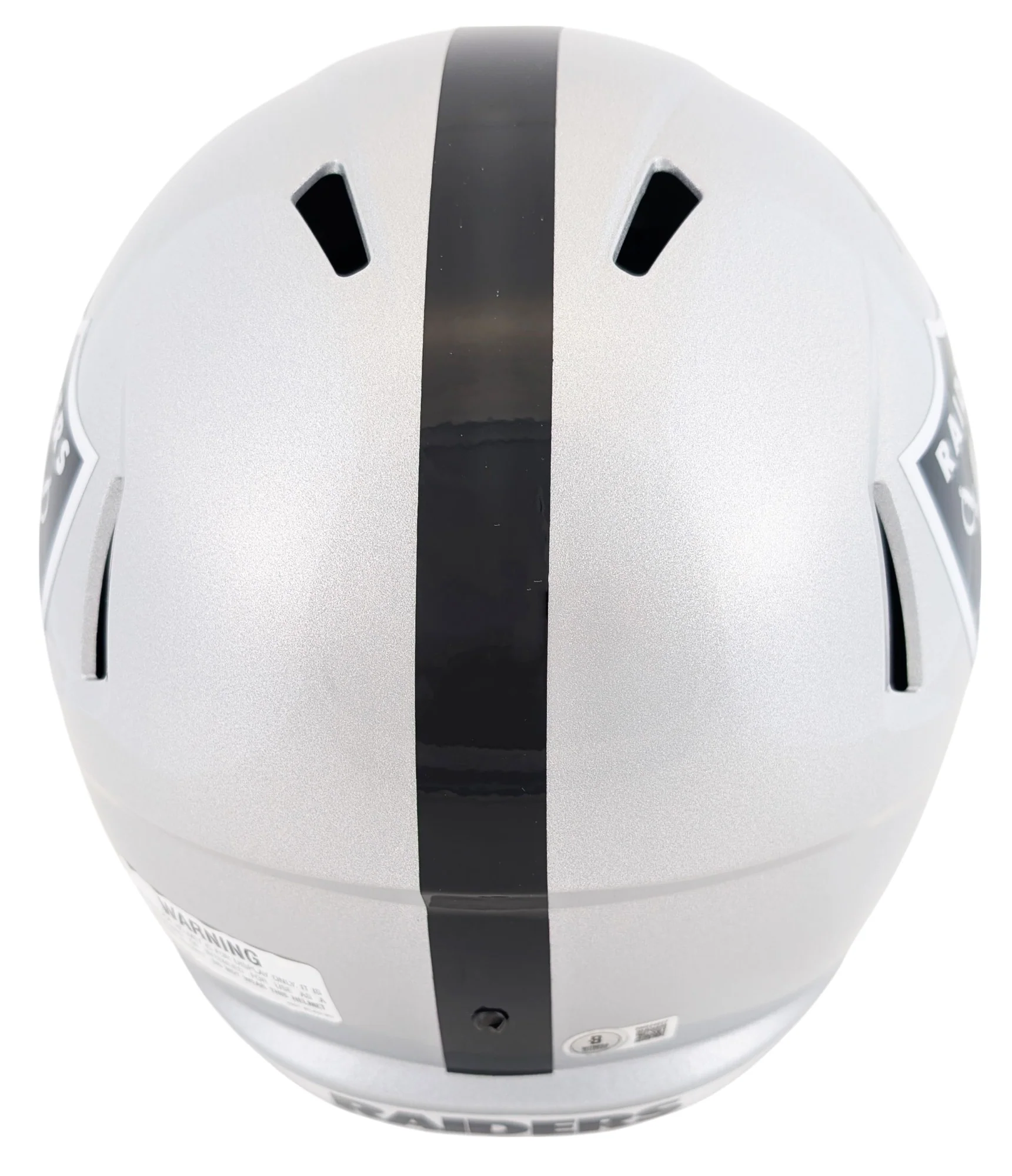 Raiders Ashton Jeanty Signed Full Size Speed Rep Helmet W/ Case BAS Witnessed - Image 4