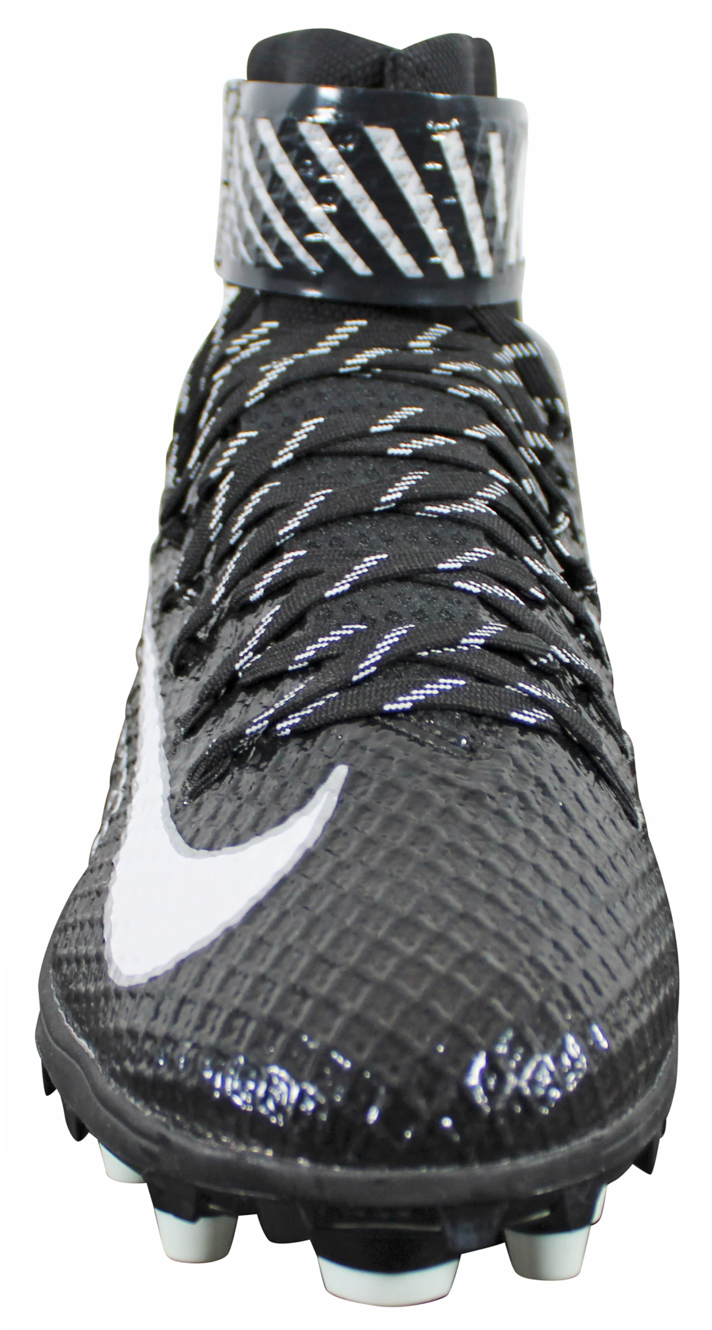 Raiders Howie Long Signed Black Nike Lunarbeast Football Right Cleat BAS Witness - Image 6