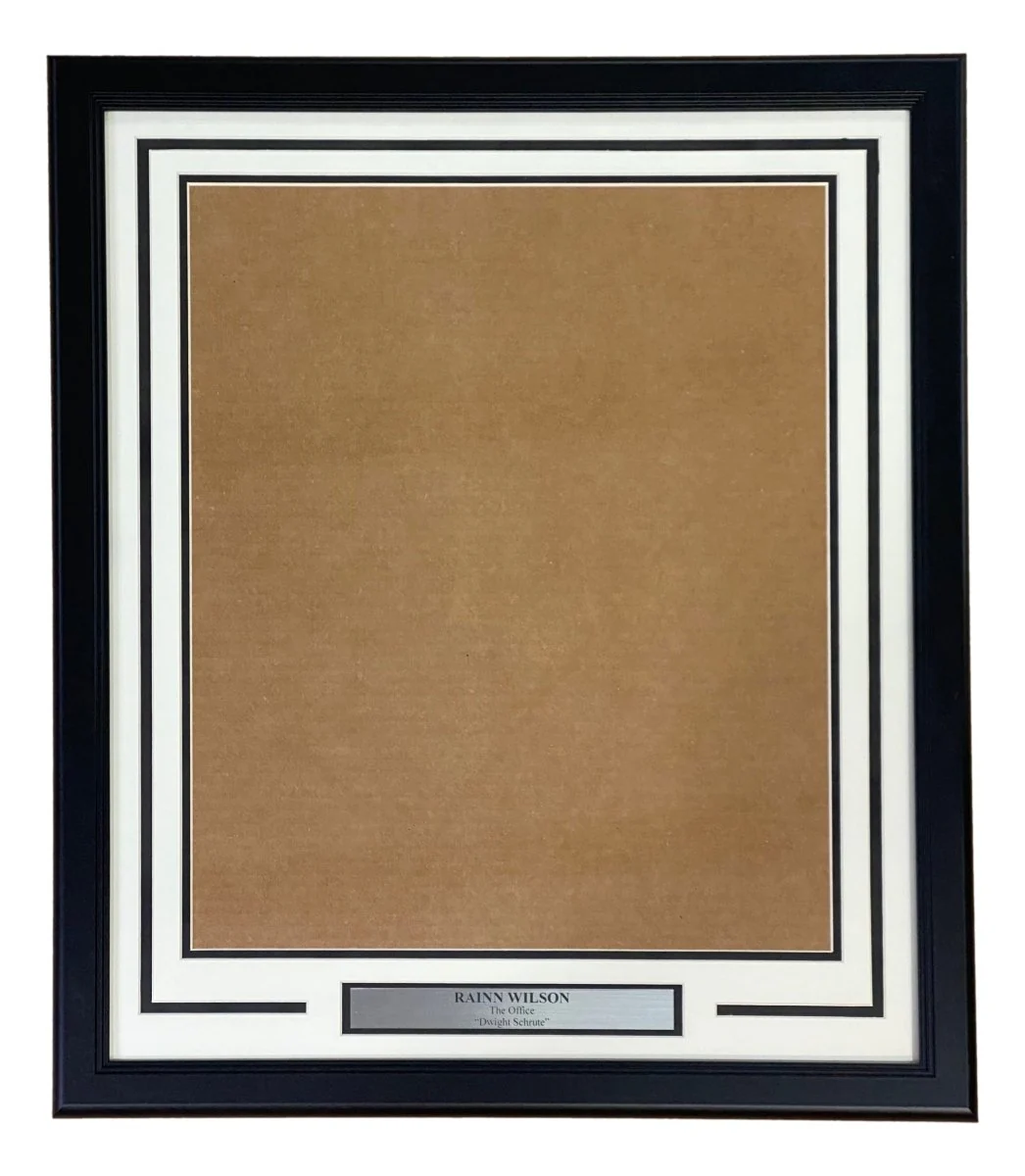 Rainn Wilson Dwight Schrute 16x20 The Office Vertical Photo Frame Kit