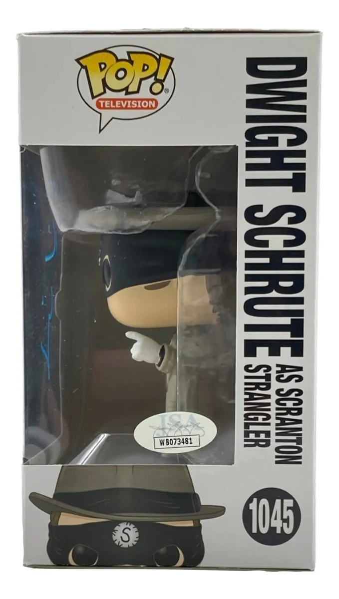 Rainn Wilson Signed The Office Dwight Schrute Funko Pop #1045 JSA ITP - Image 2