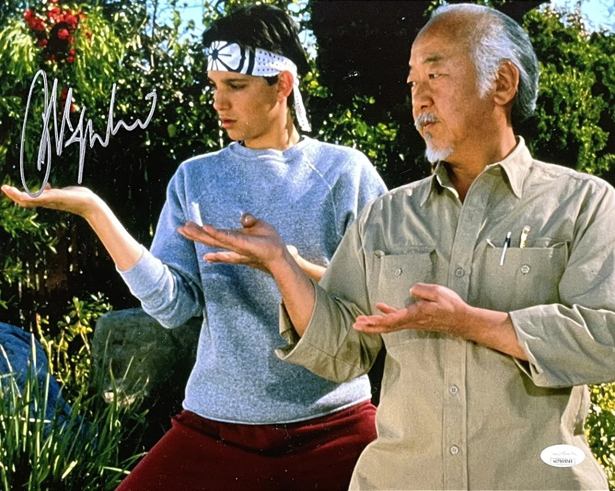 Ralph Macchio Signed 11x14 The Karate Kid Mr. Miyagi Photo JSA ITP - Image 5
