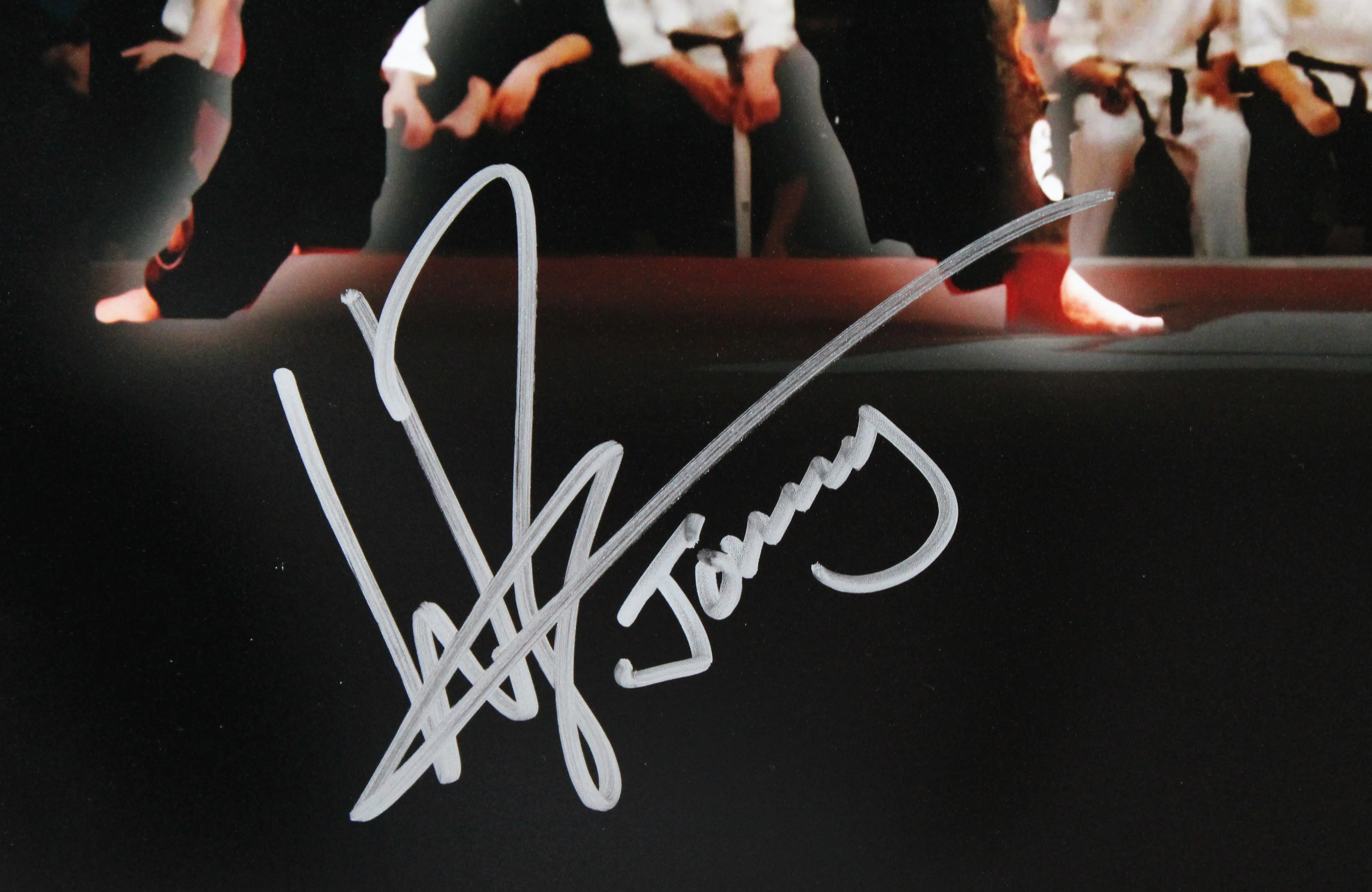 Ralph Macchio & William Zabka The Karate Kid Signed 16x20 Horizontal Photo BAS - Image 3