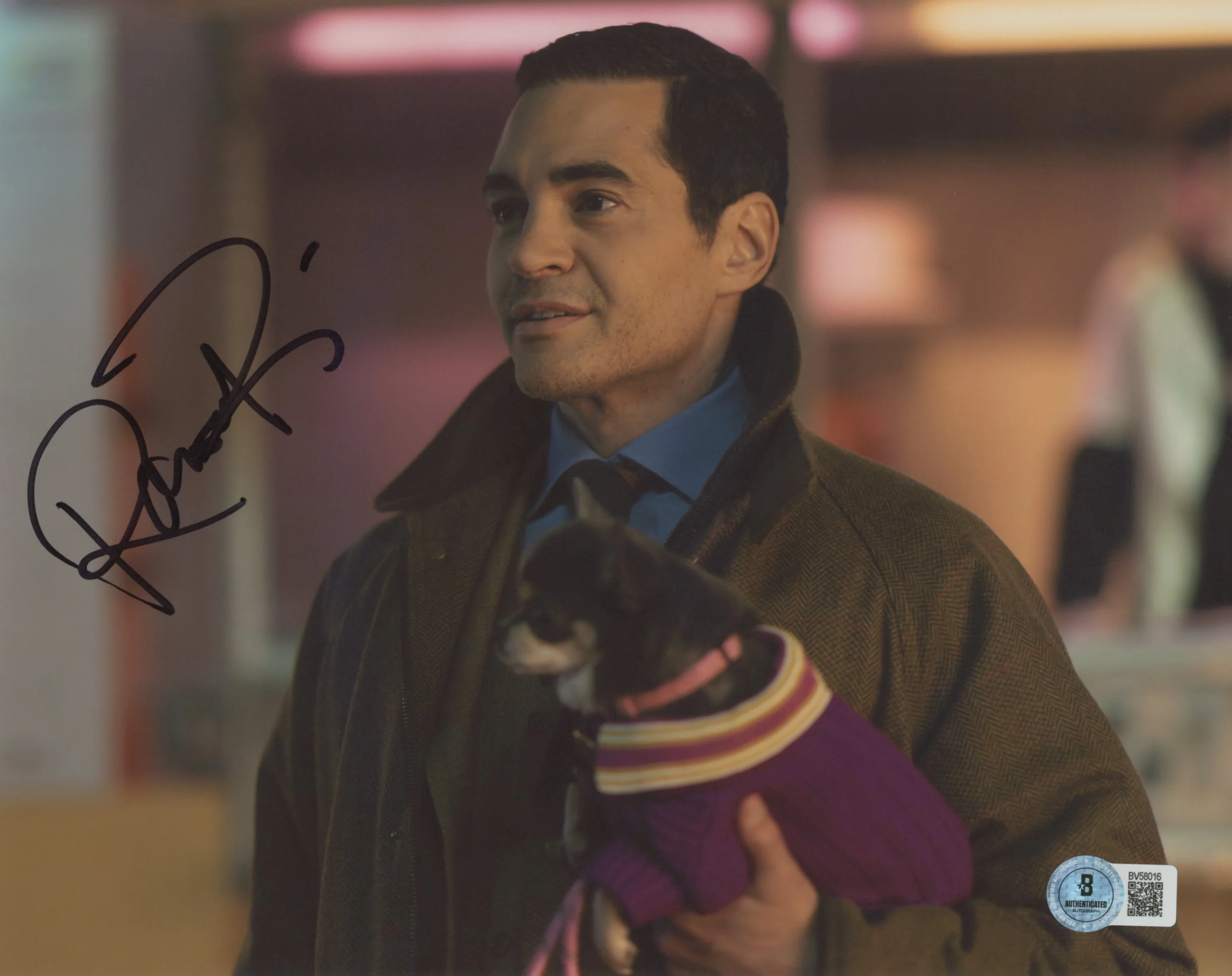 Ramon Rodriguez Will Trent Authentic Signed 8x10 Photo Autographed BAS #BV58016