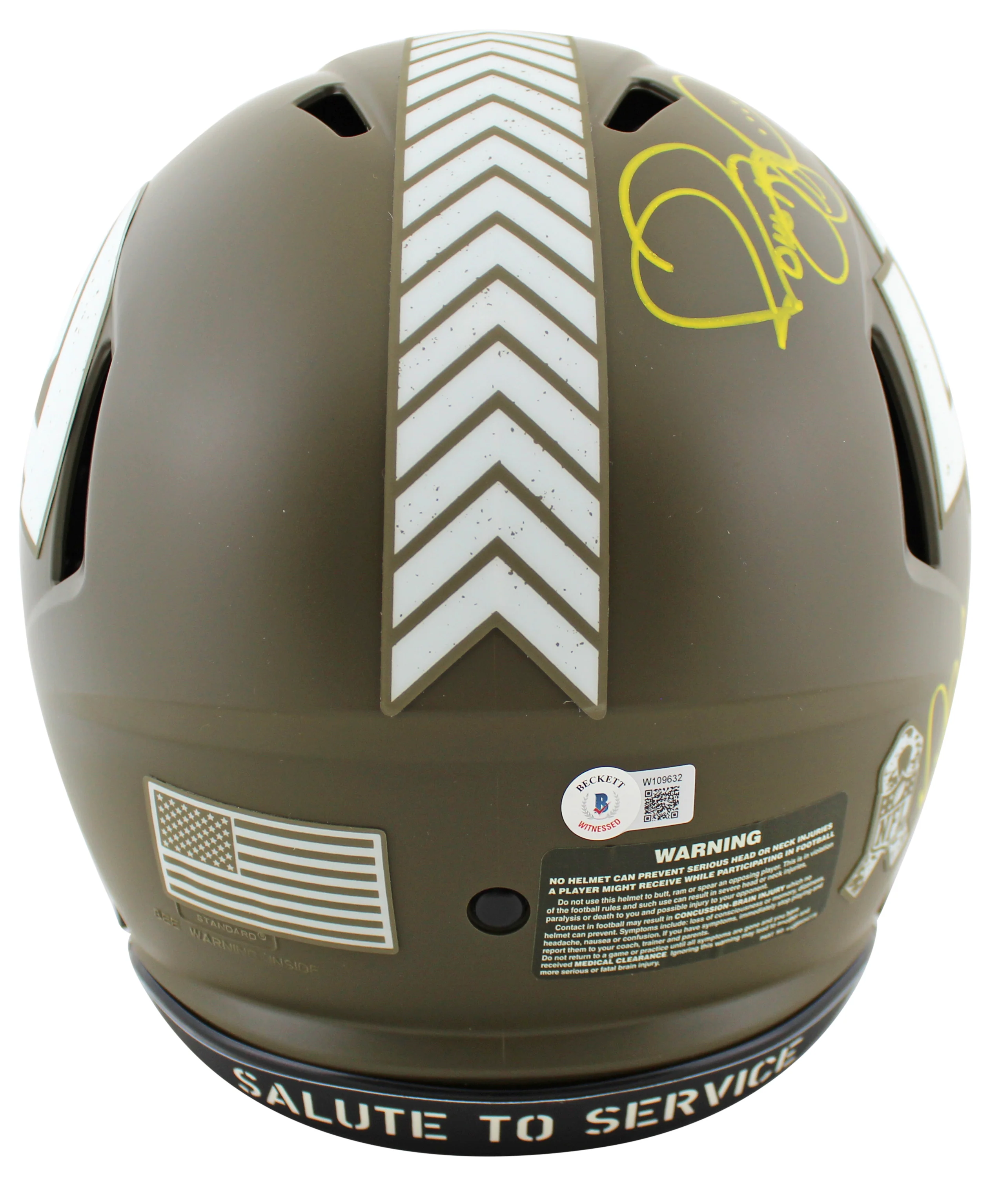 Rams (3) Bettis, Dickerson & Faulk Signed STS F/S Speed Proline Helmet BAS Wit - Image 5