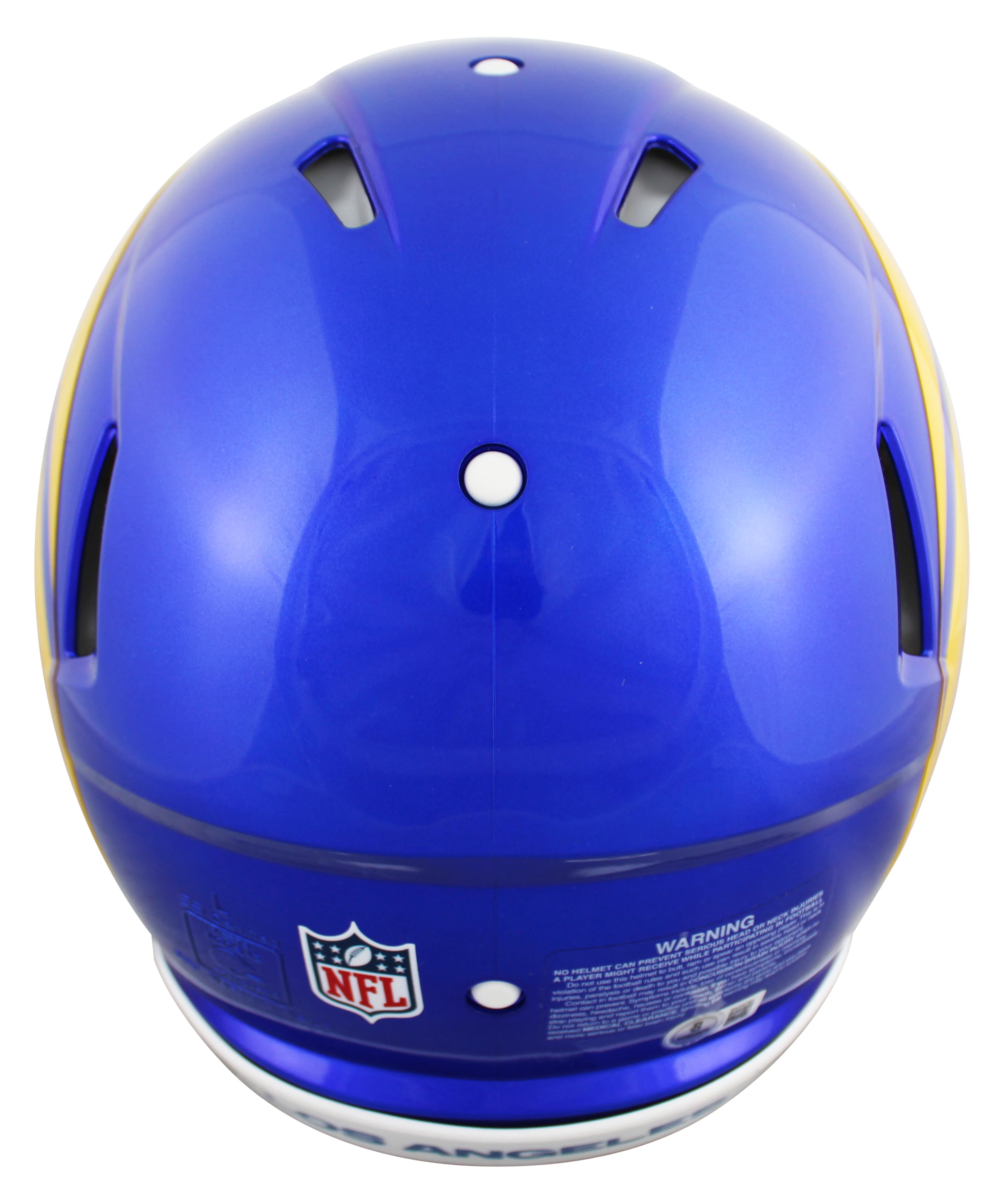 Rams Aaron Donald Authentic Signed Authentic Full Size Speed Proline Helmet BAS - Image 3