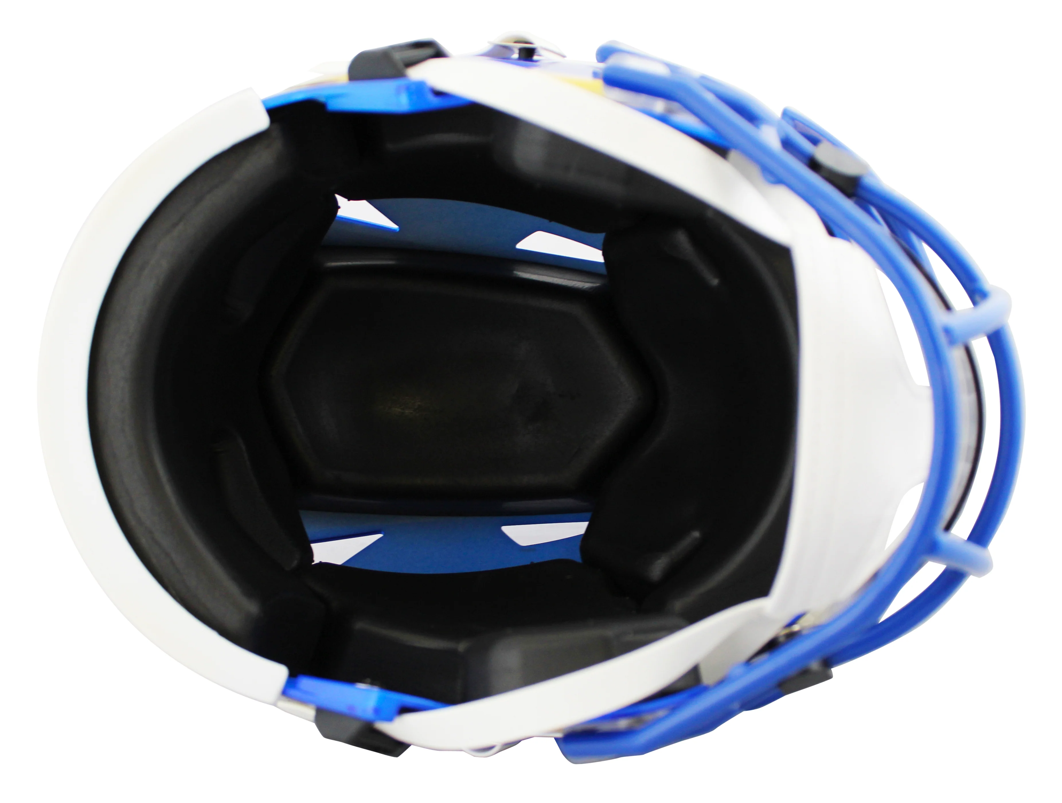 Rams Aaron Donald Authentic Signed Speed Flex Midi Replica Mid Size Helmet BAS - Image 6