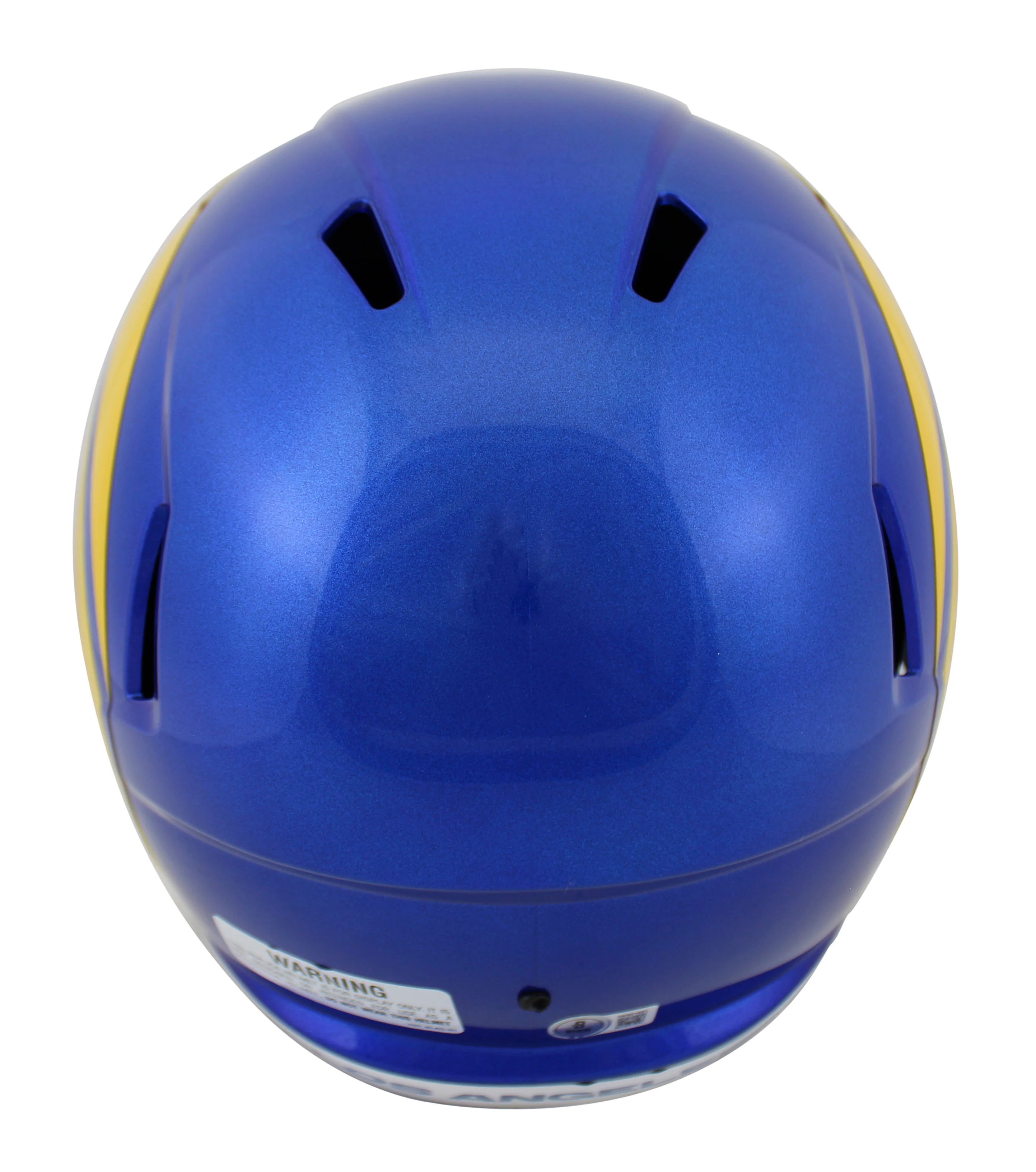 Rams Blake Corum Authentic Signed Full Size Speed Rep Helmet BAS Witnessed - Image 3