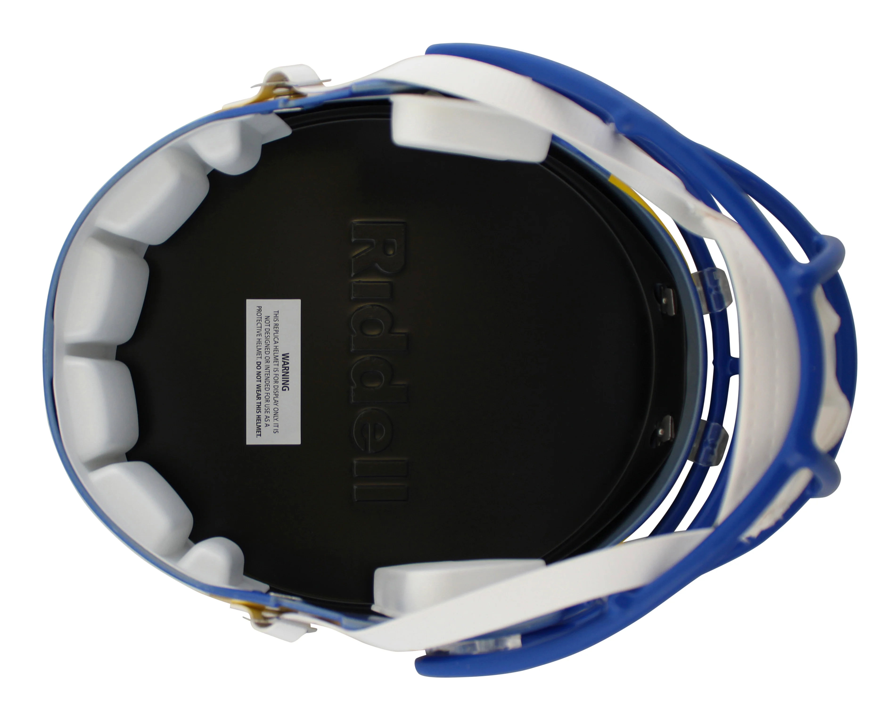 Rams Braden Fiske Authentic Signed Full Size Speed Rep Helmet BAS Witnessed - Image 4