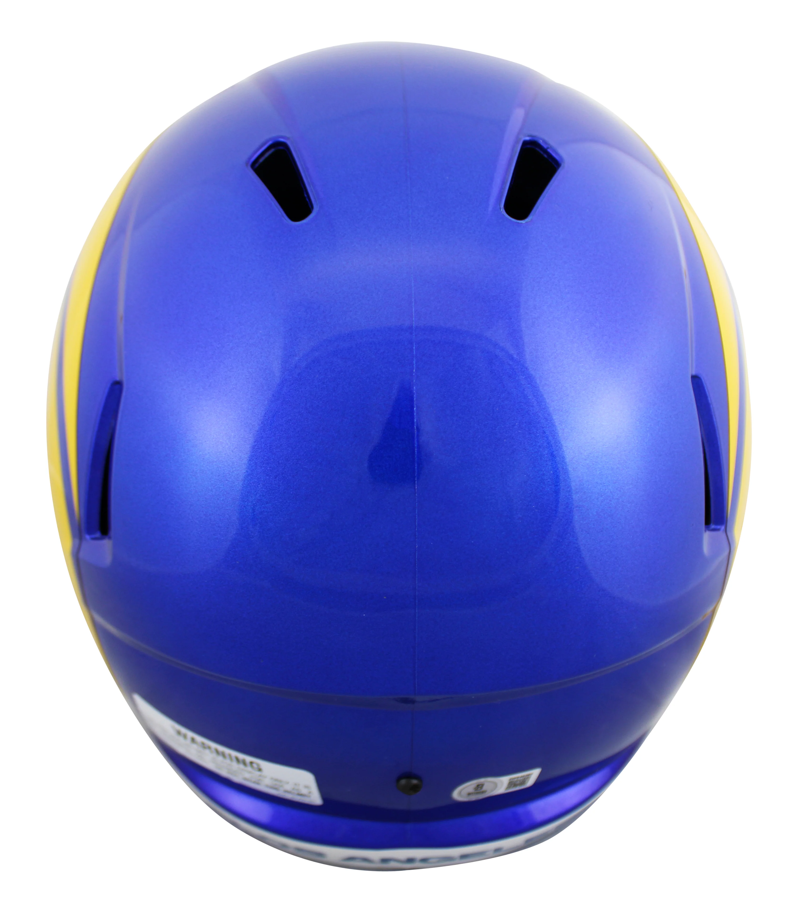 Rams Davante Adams Signed Full Size Speed Rep Helmet W/ Case BAS Witnessed - Image 4